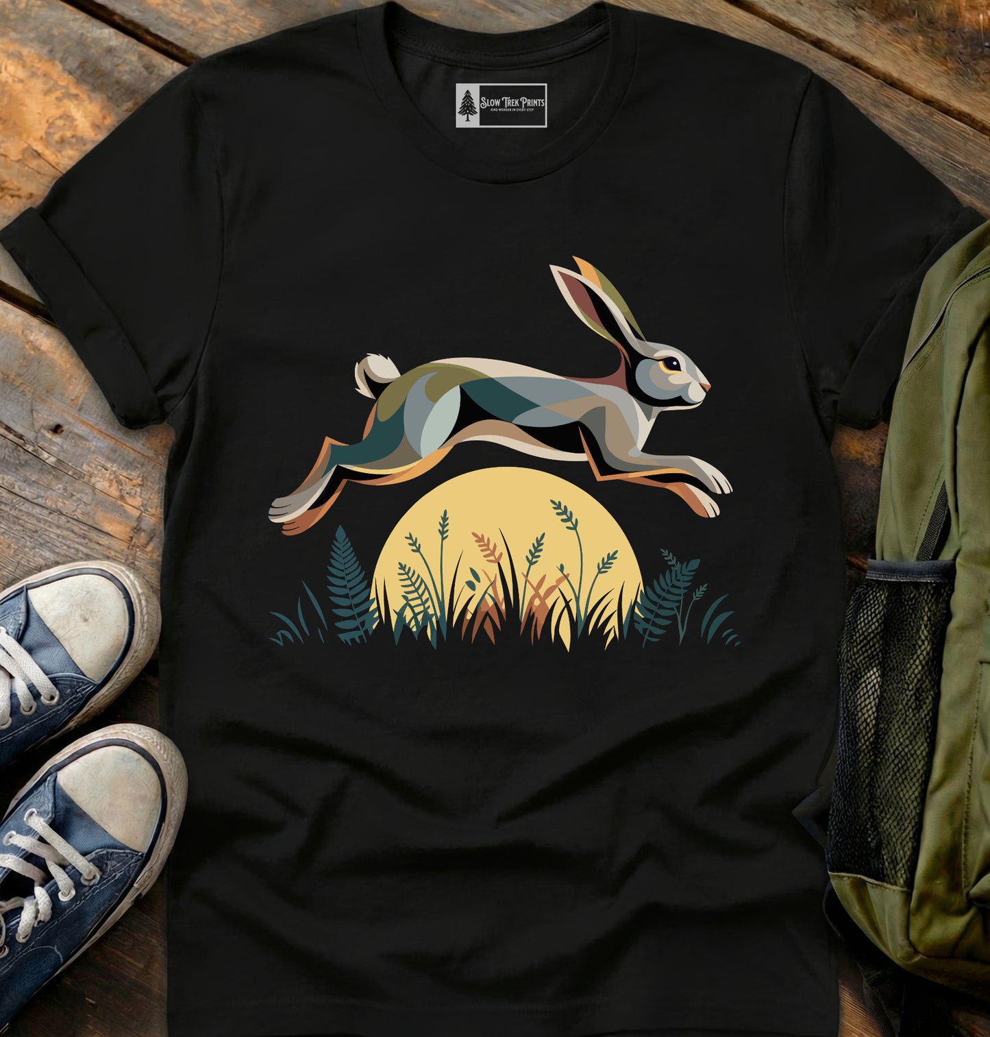 Moonbound Rabbit T-Shirt