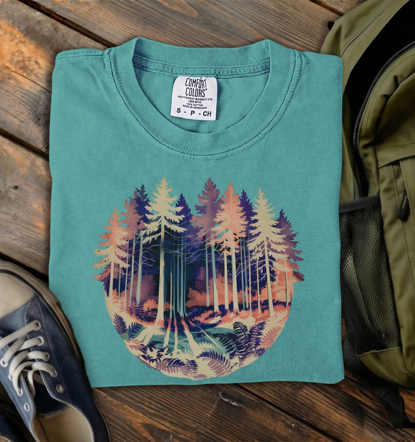 Forest Glow Comfort Colors T-Shirt