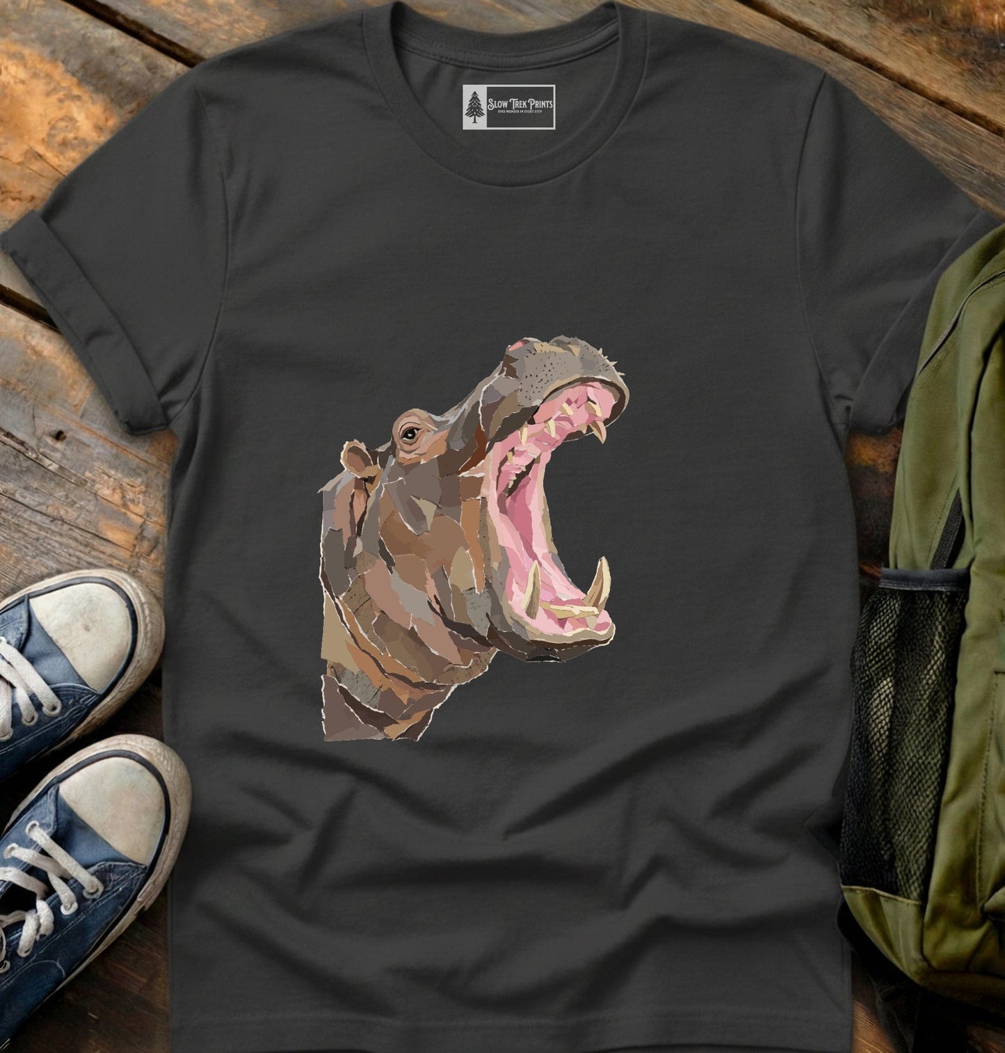 Roaring Hippo T-Shirt