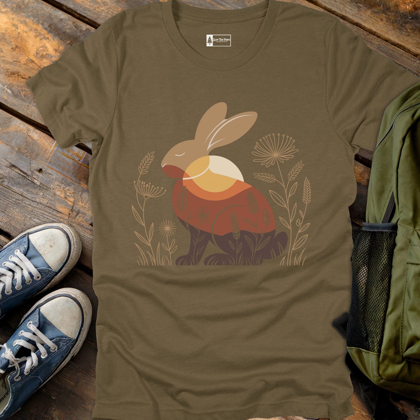 Wildflower Rabbit T-Shirt
