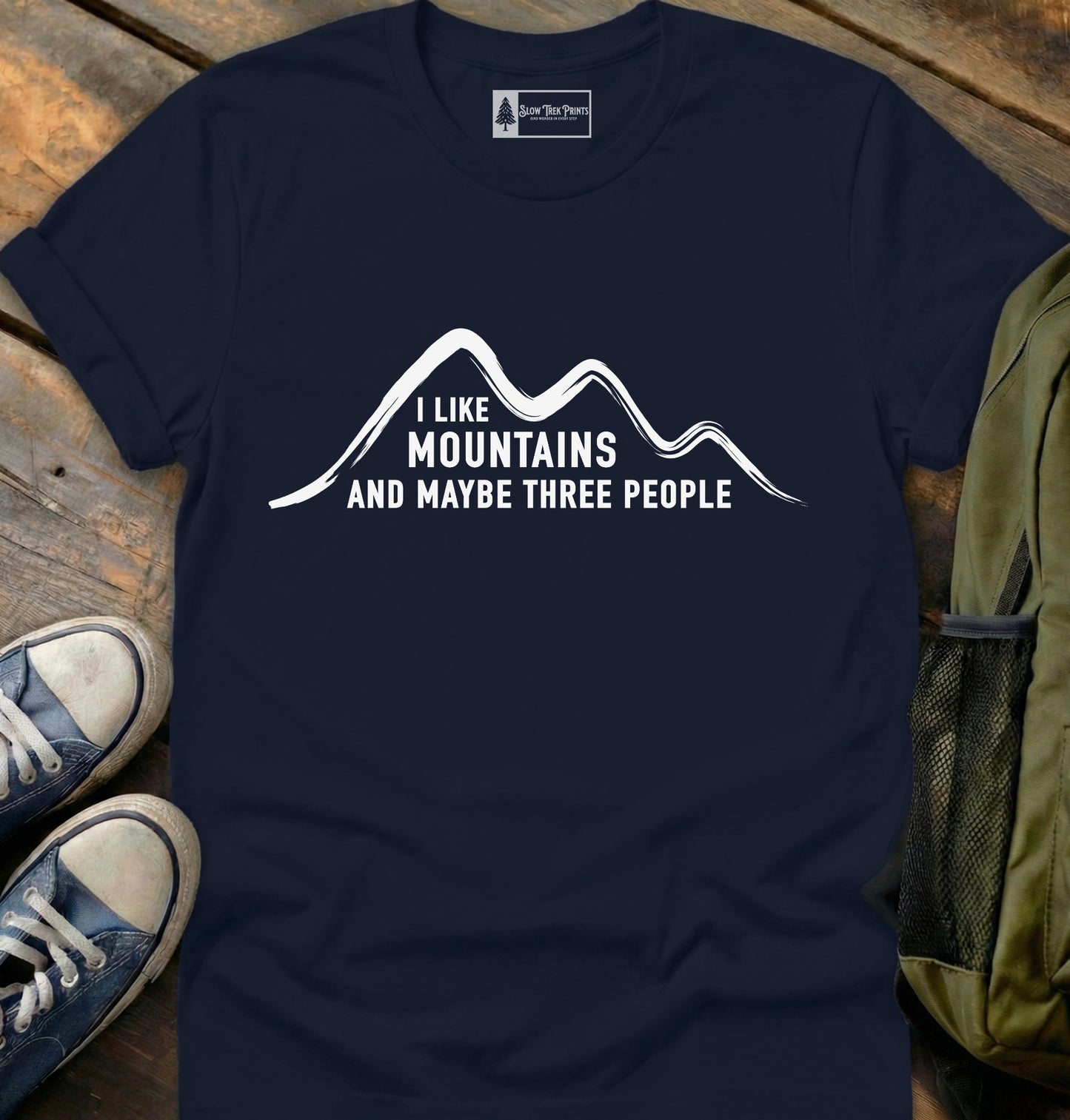 Minimalist Peaks T-Shirt