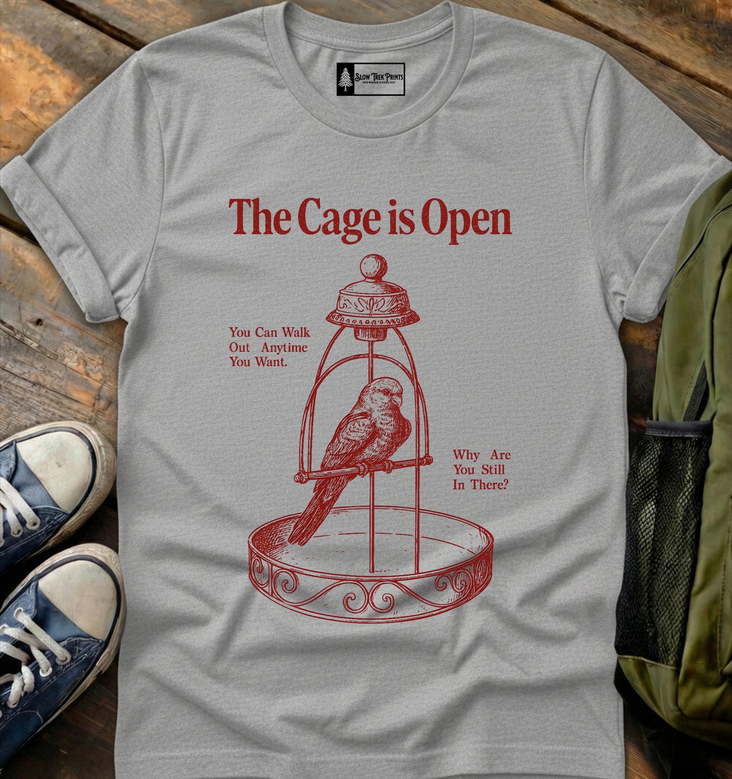 The Cage Is Open T-Shirt