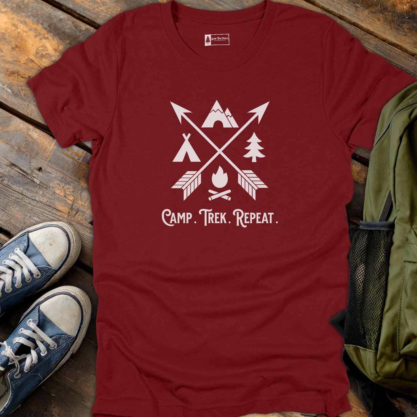 Camp Trek Repeat T-Shirt
