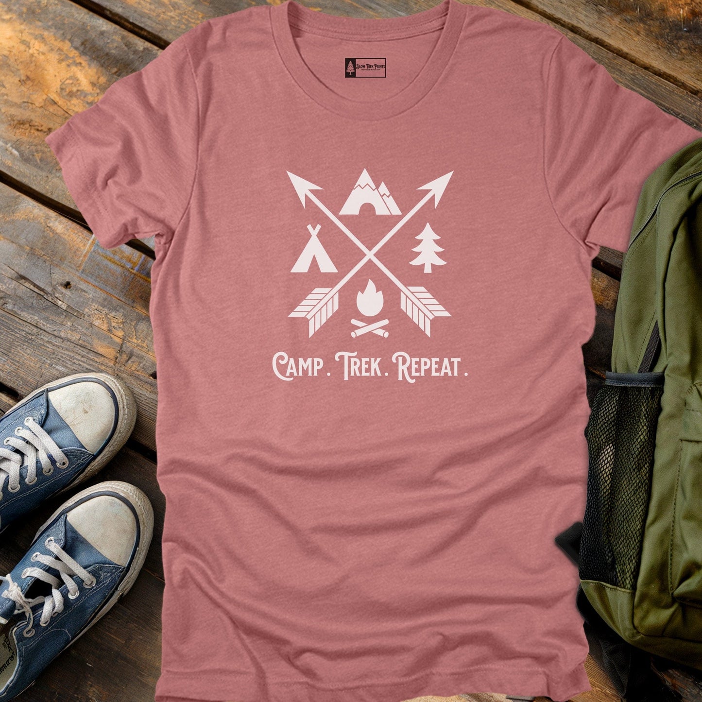 Camp Trek Repeat T-Shirt