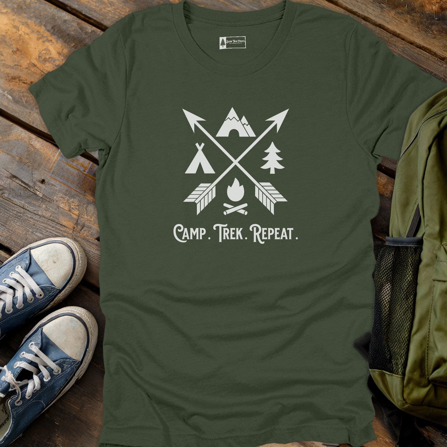 Camp Trek Repeat T-Shirt