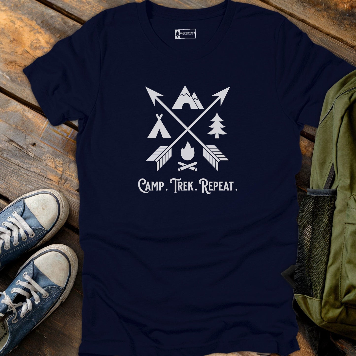 Camp Trek Repeat T-Shirt