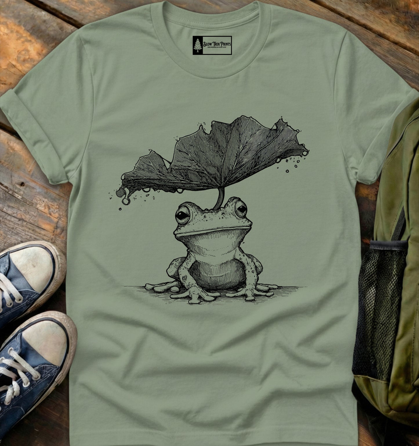 Lotus Frog T-Shirt