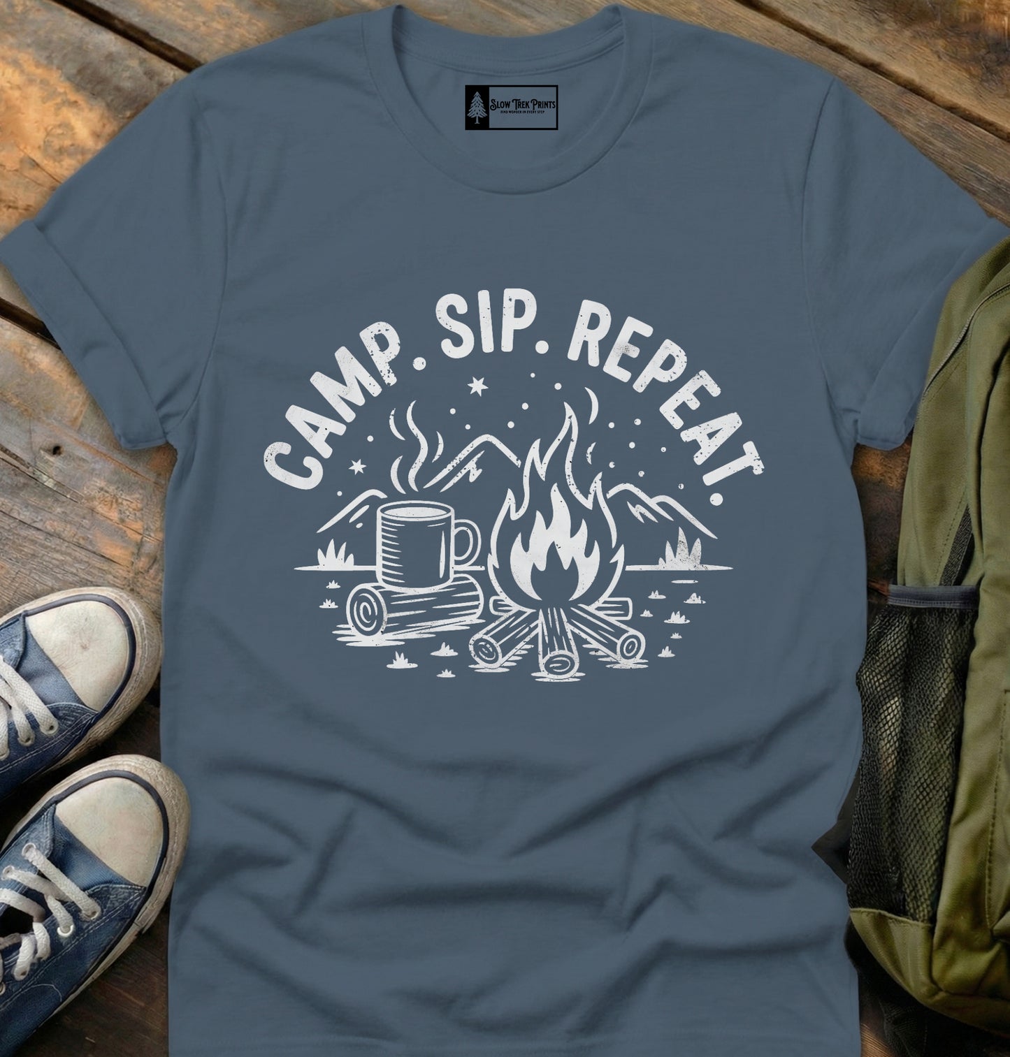 Camp Sip Repeat T-Shirt