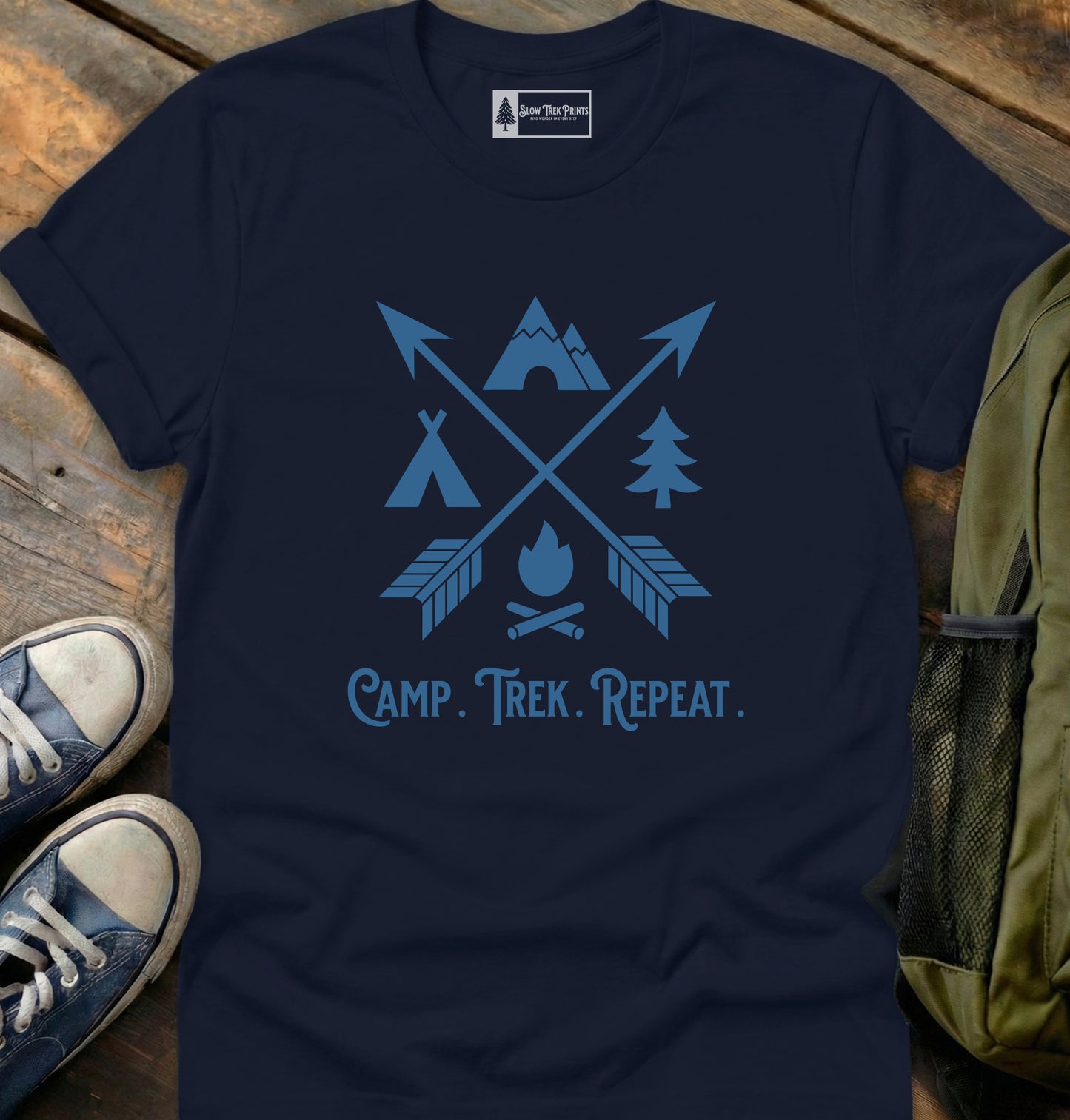 Camp Trek Repeat T-Shirt