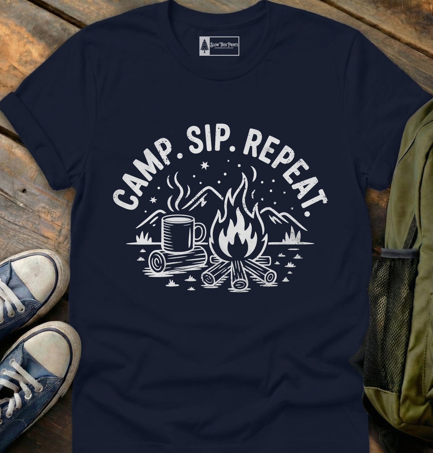 Camp Sip Repeat T-Shirt