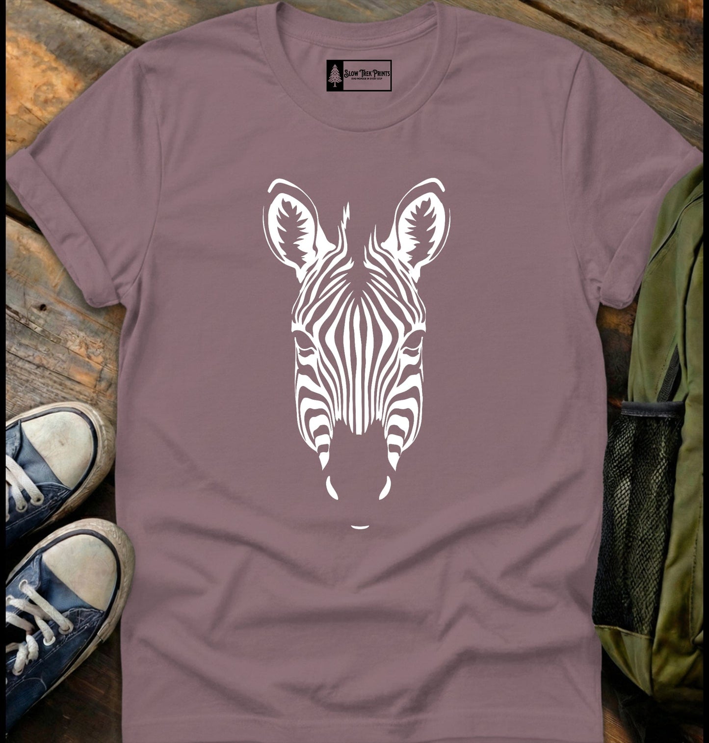 Zebra Portrait T-Shirt