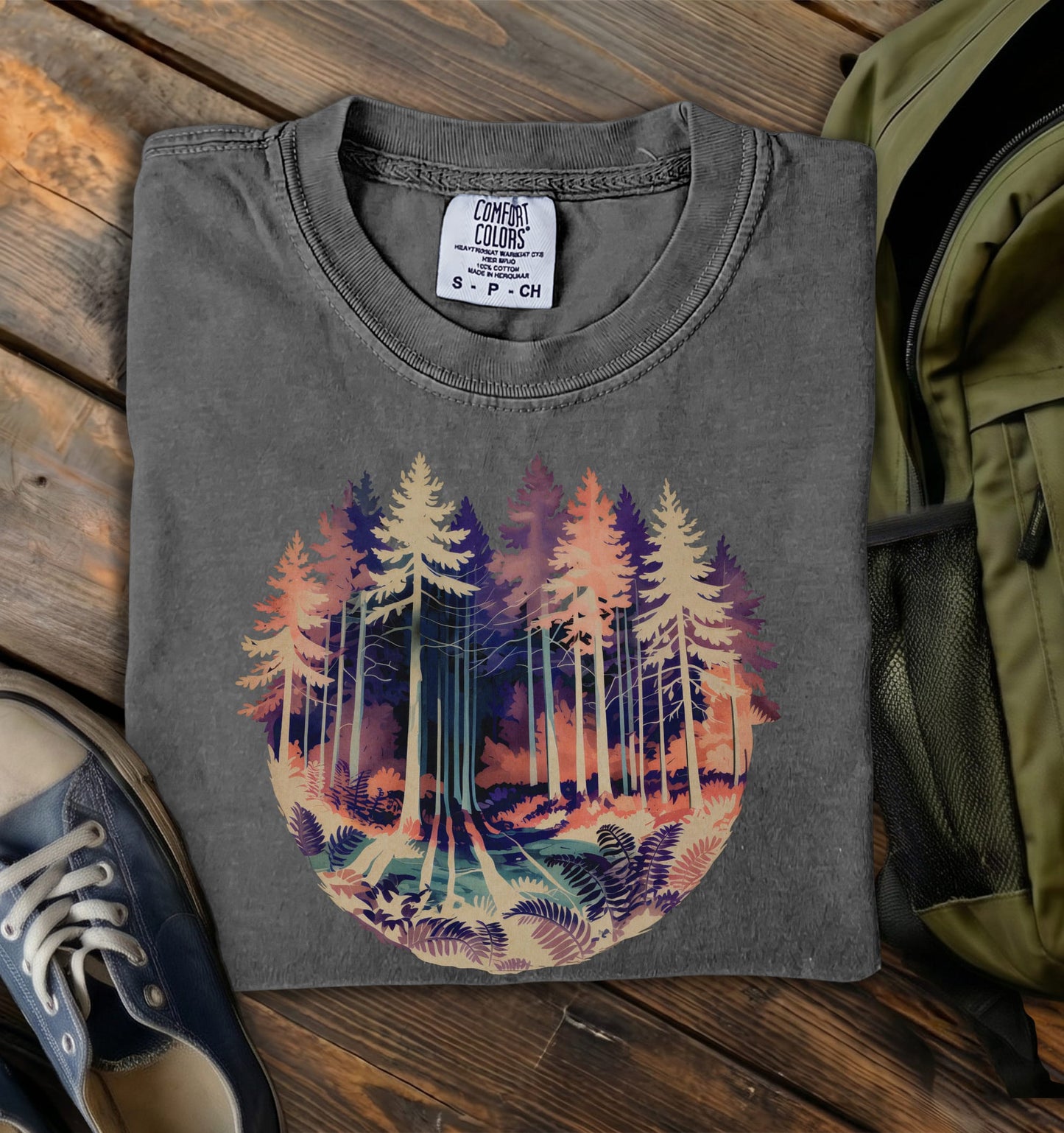 Forest Glow Comfort Colors T-Shirt