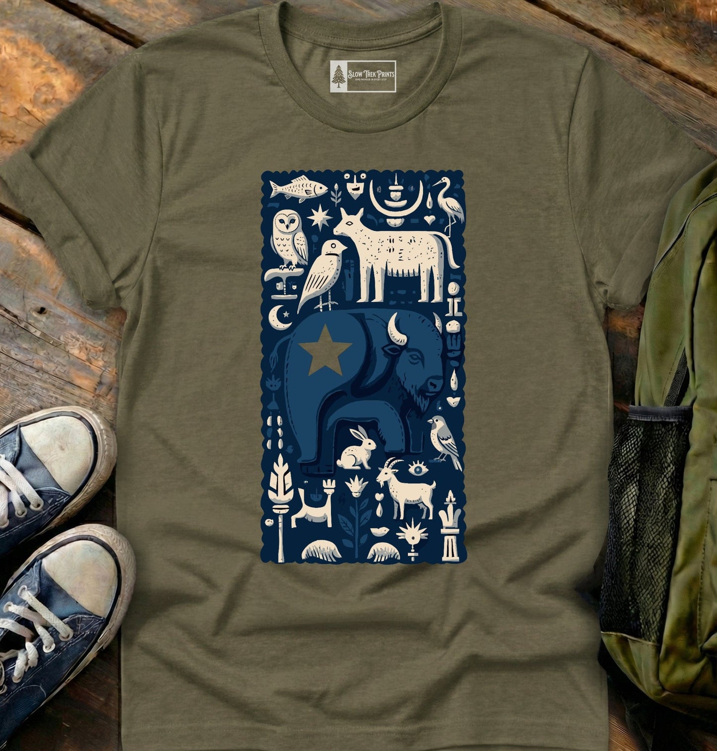 Bison Totem T-Shirt