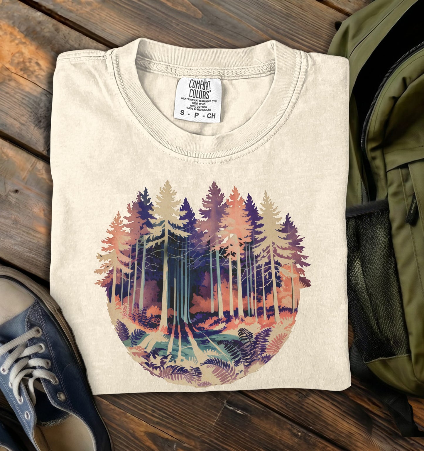 Forest Glow Comfort Colors T-Shirt