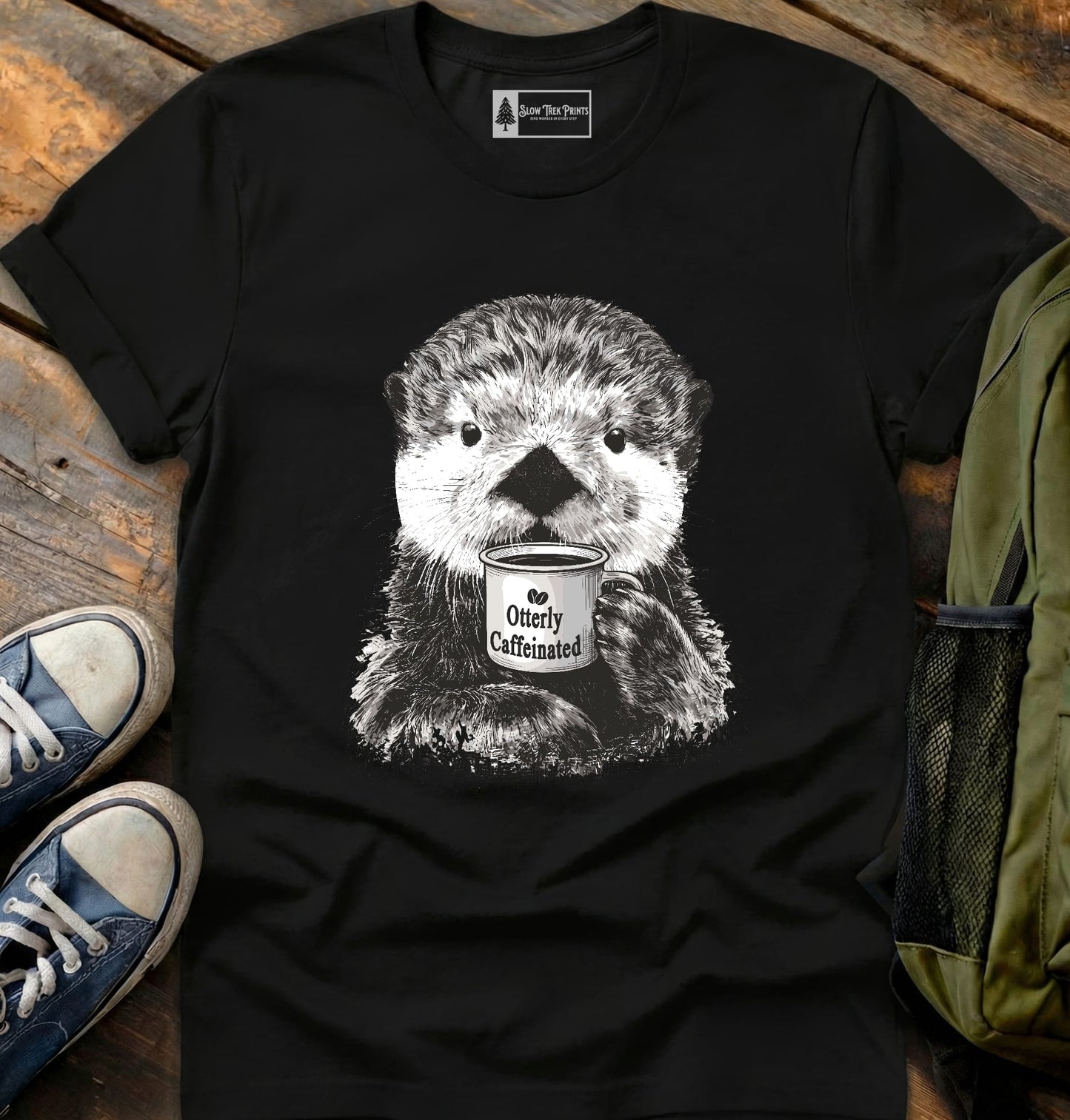 Otterly Caffeinated T-Shirt