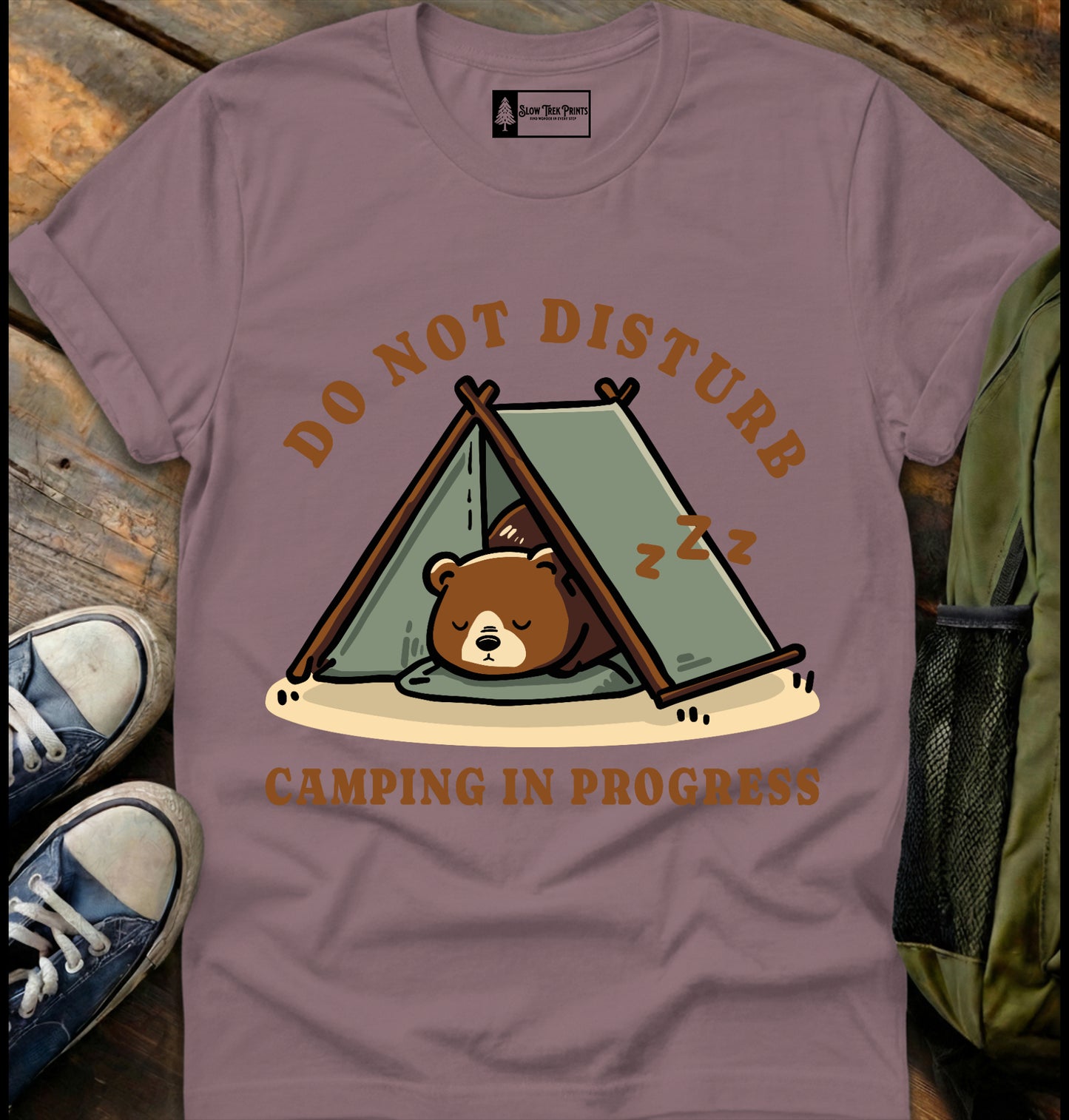 Camping In Progress T-Shirt