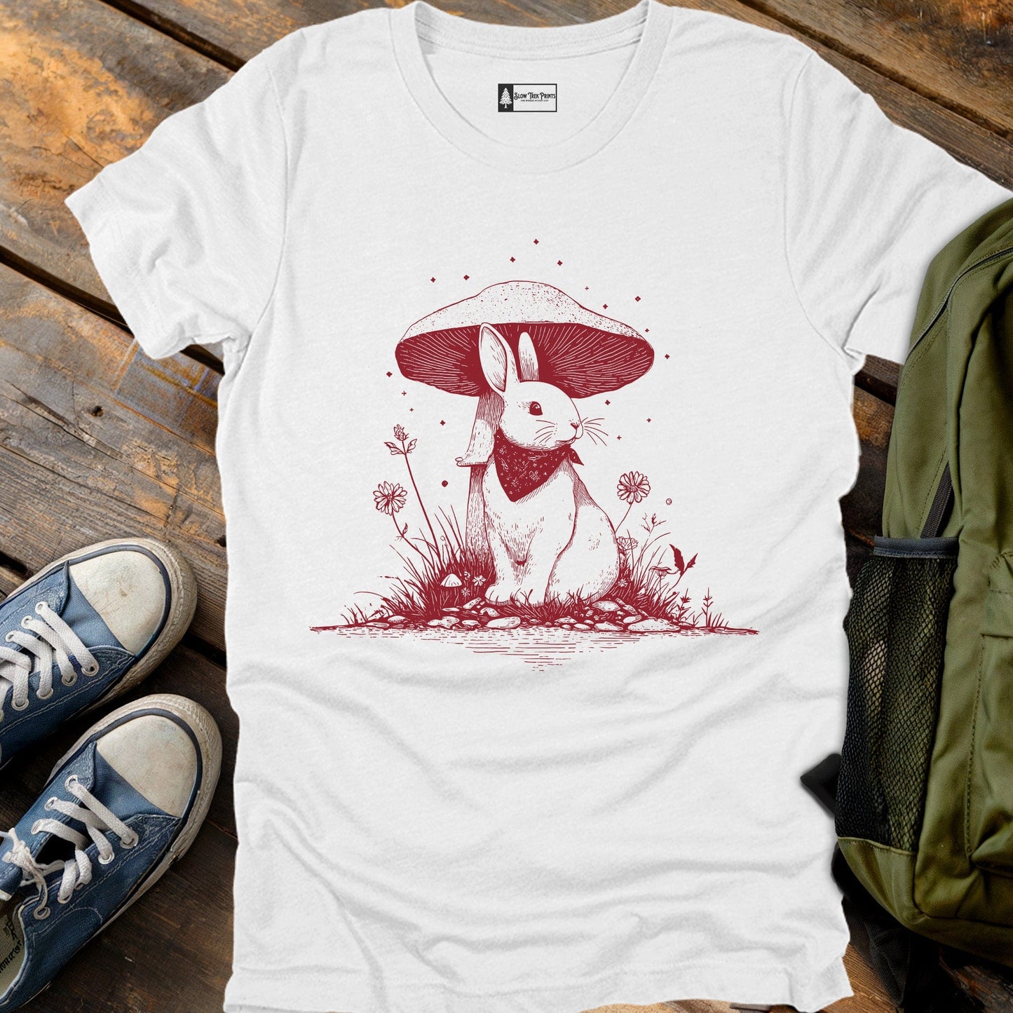 Mushroom Rabbit T-Shirt