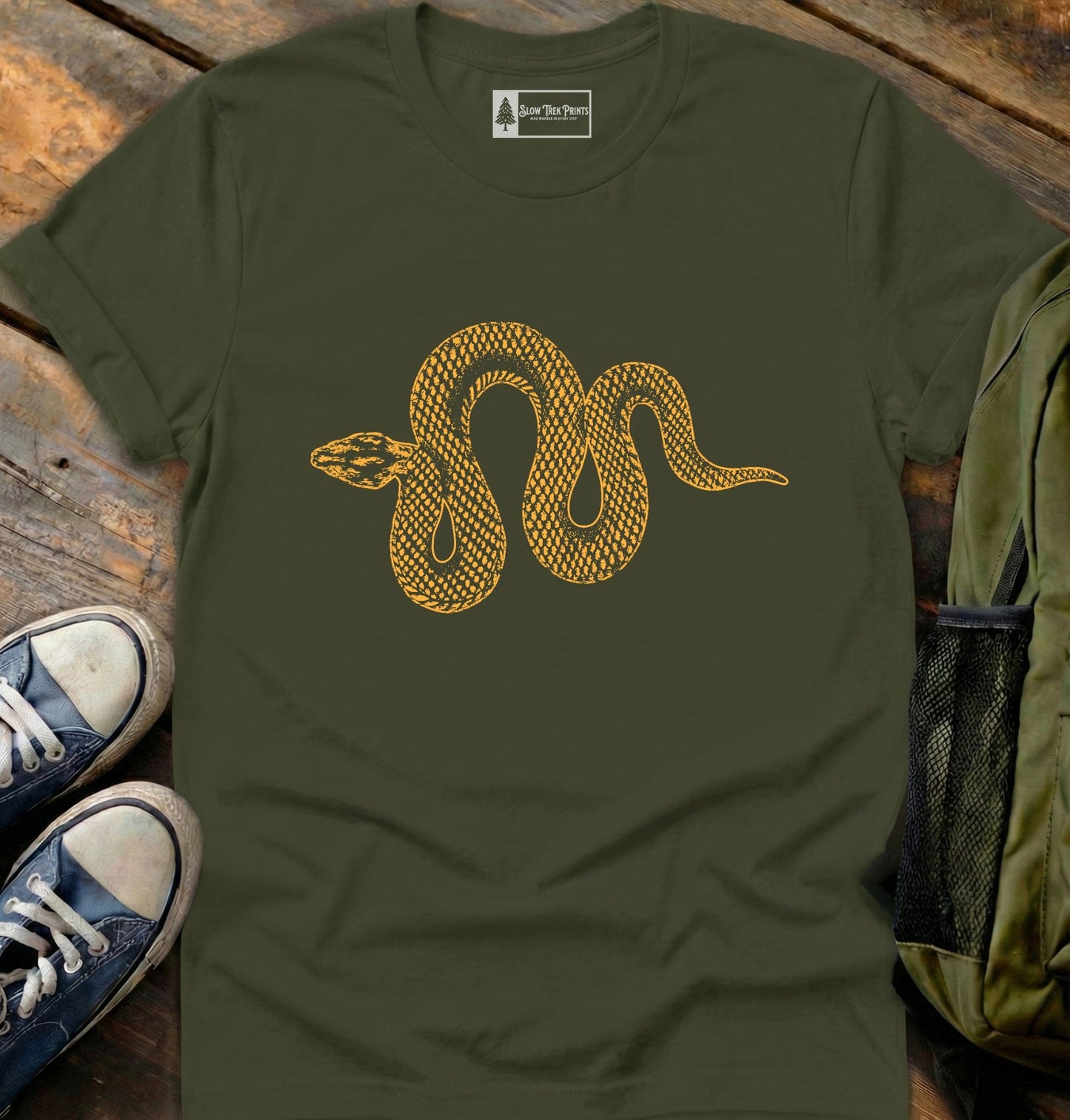 Golden Snake T-Shirt