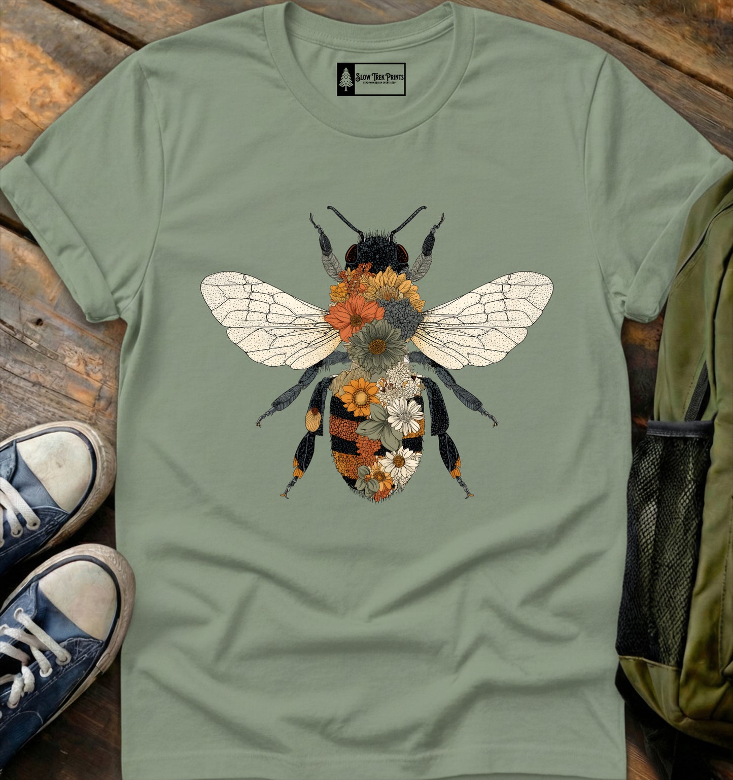 Wildflower Bee T-Shirt