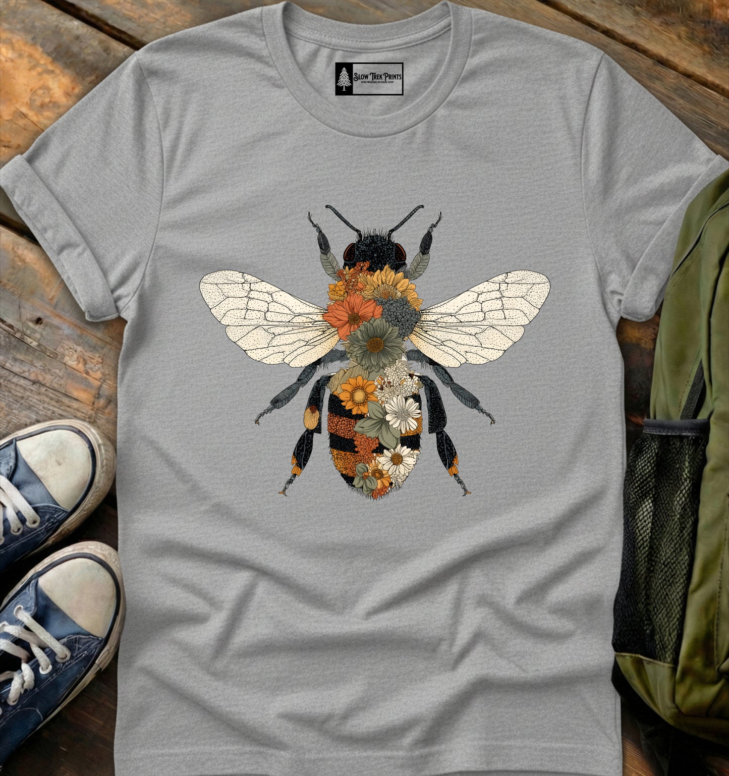 Wildflower Bee T-Shirt