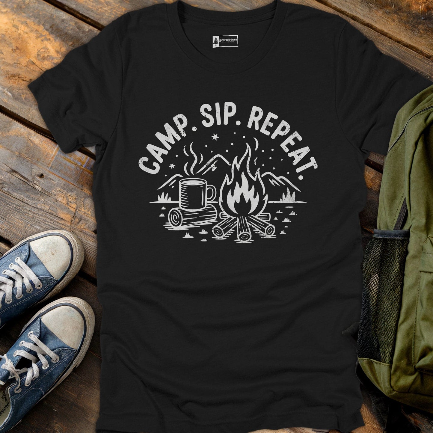 Camp Sip Repeat T-Shirt