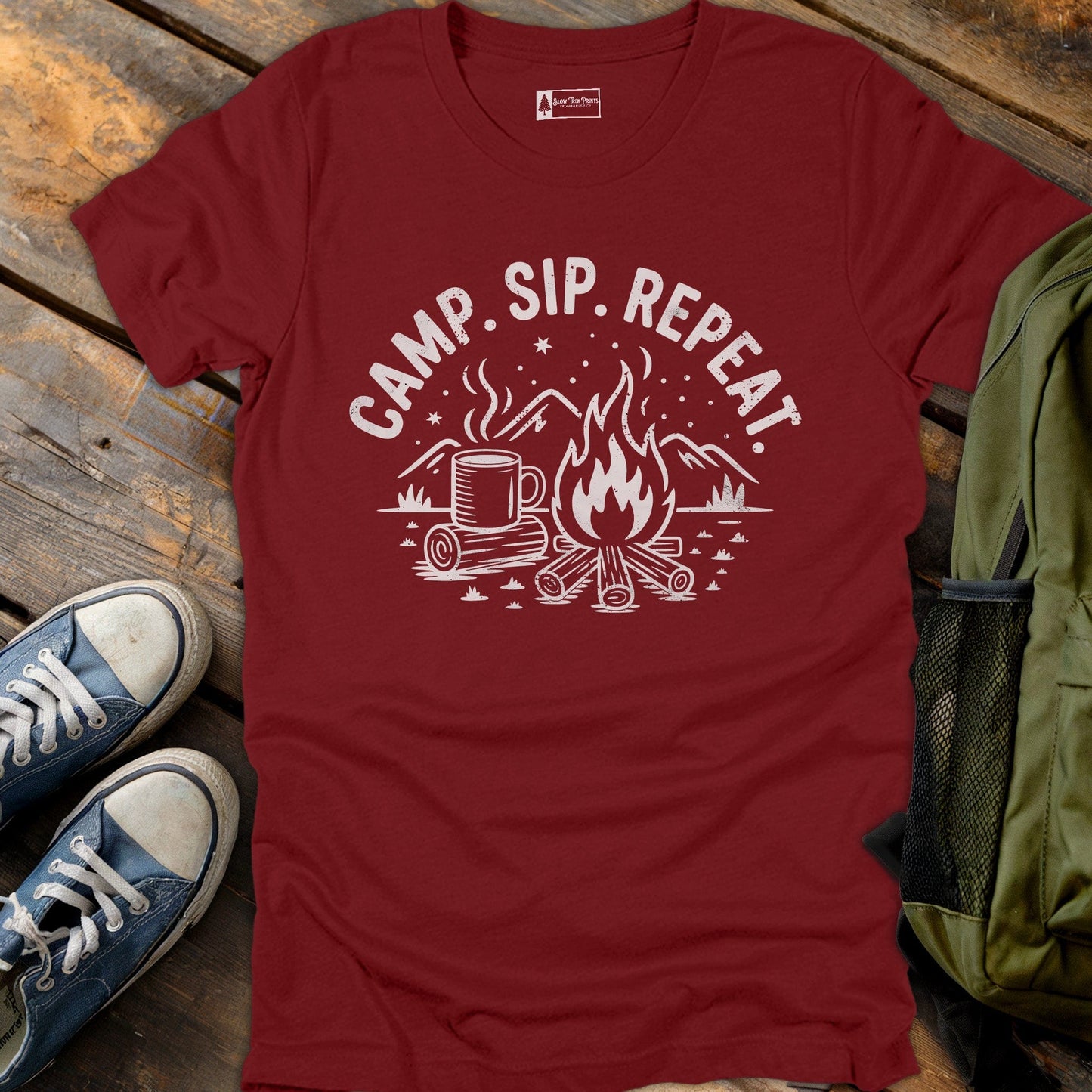 Camp Sip Repeat T-Shirt