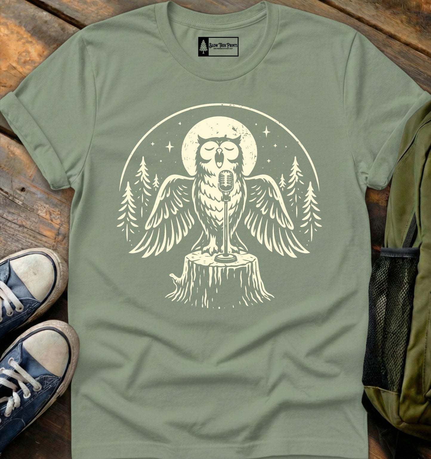 Owl Night Song T-Shirt