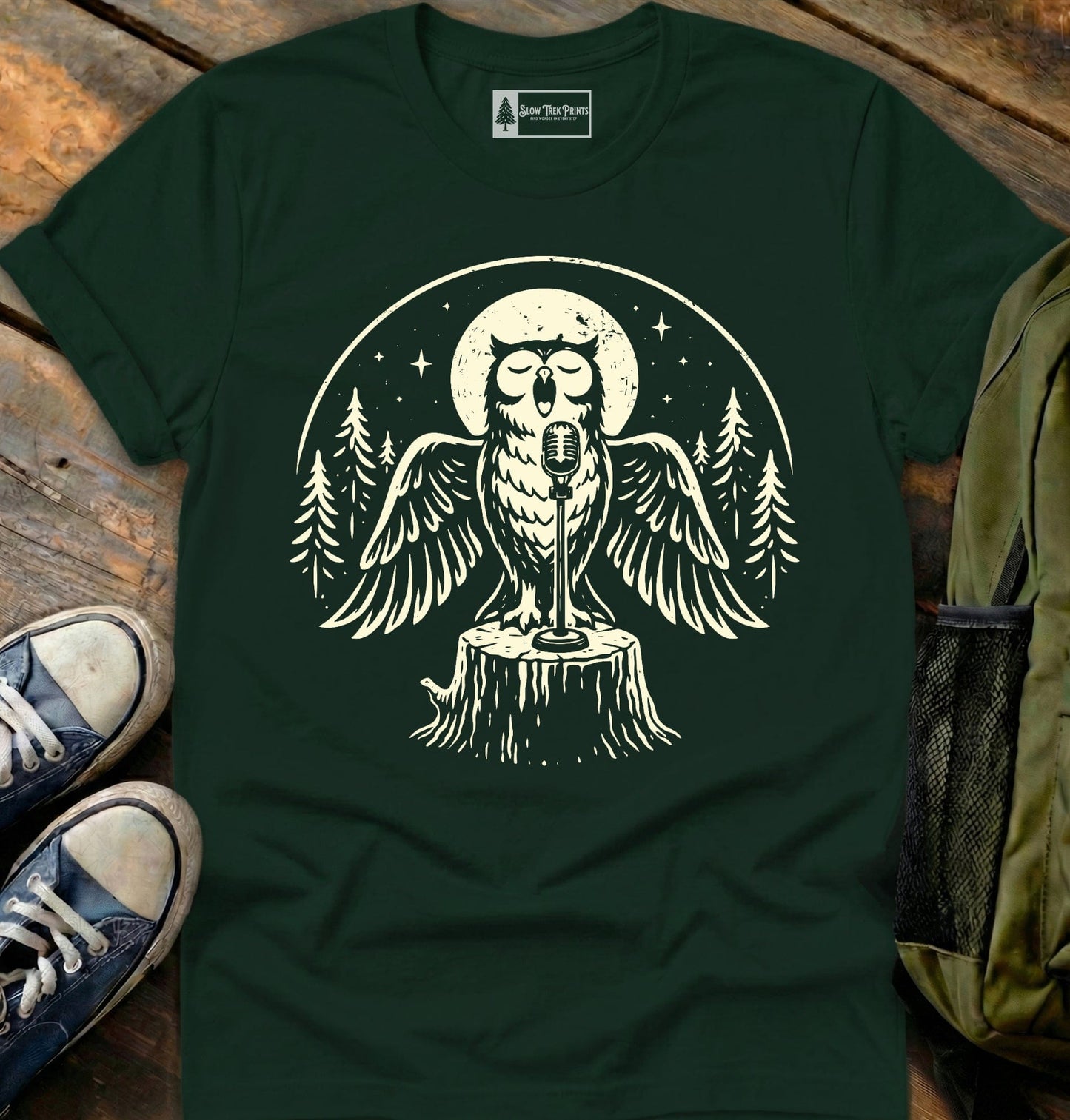 Owl Night Song T-Shirt