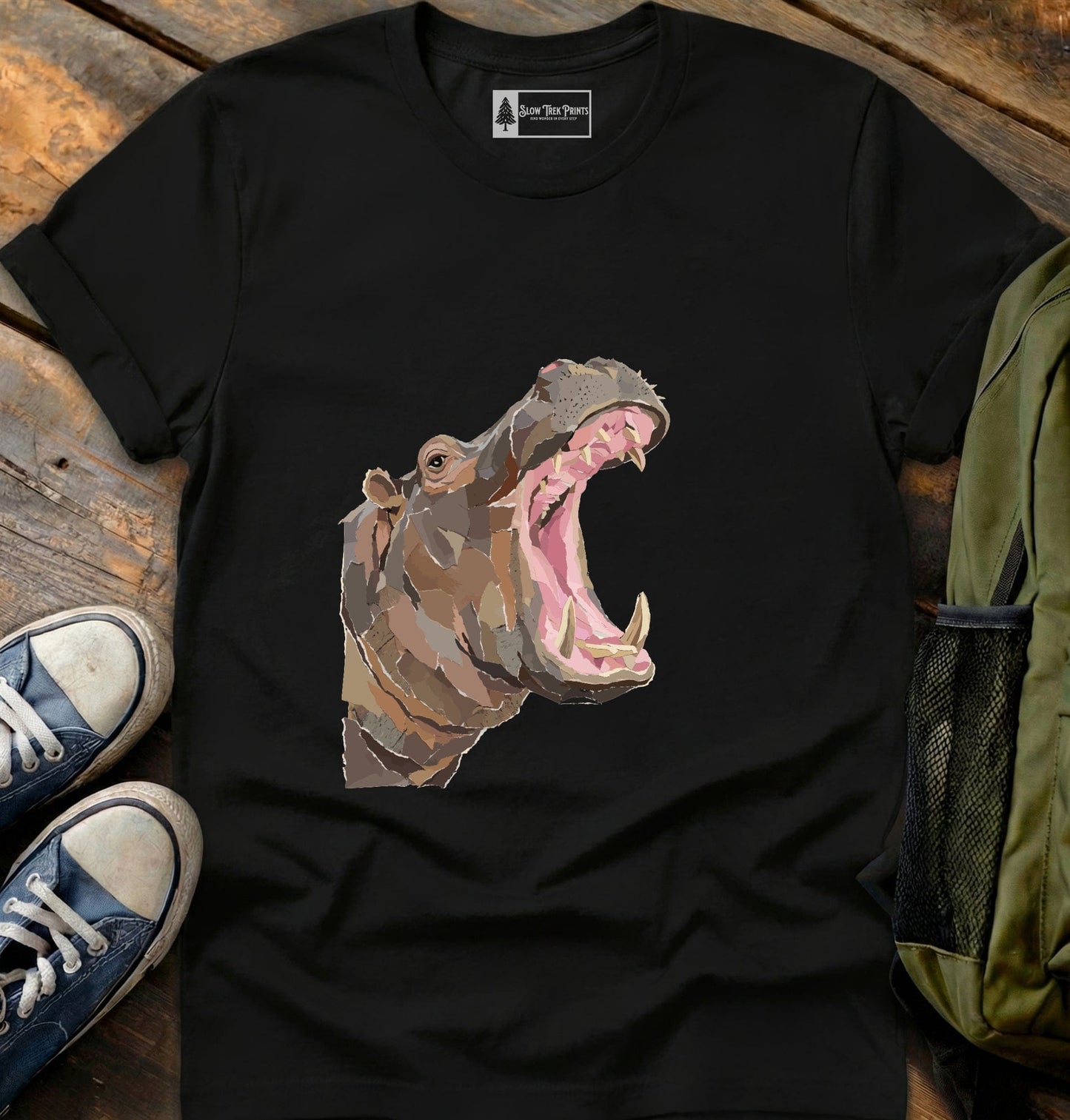 Roaring Hippo T-Shirt
