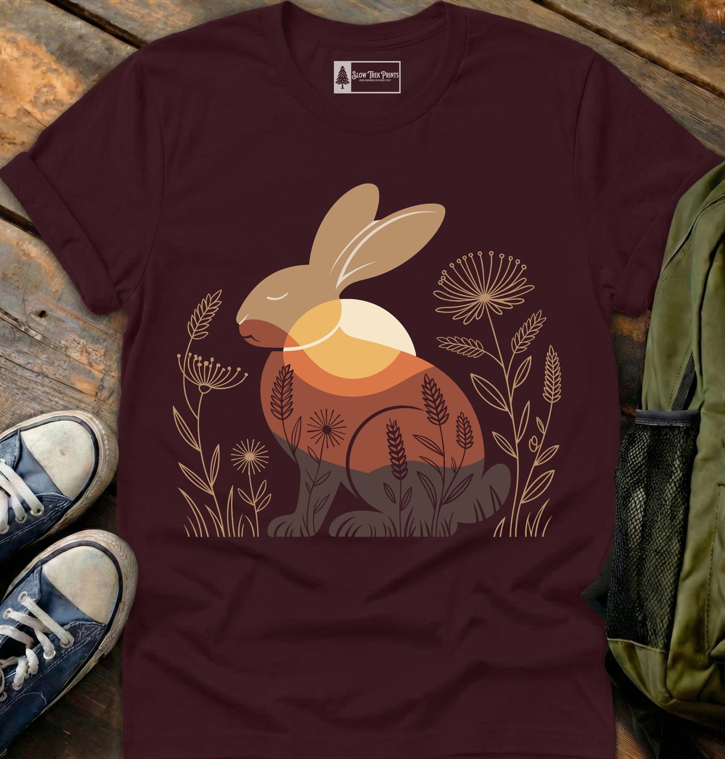 Wildflower Rabbit T-Shirt