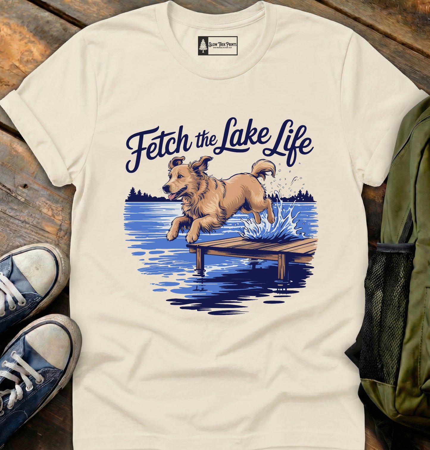 Fetch The Lake Life T-Shirt