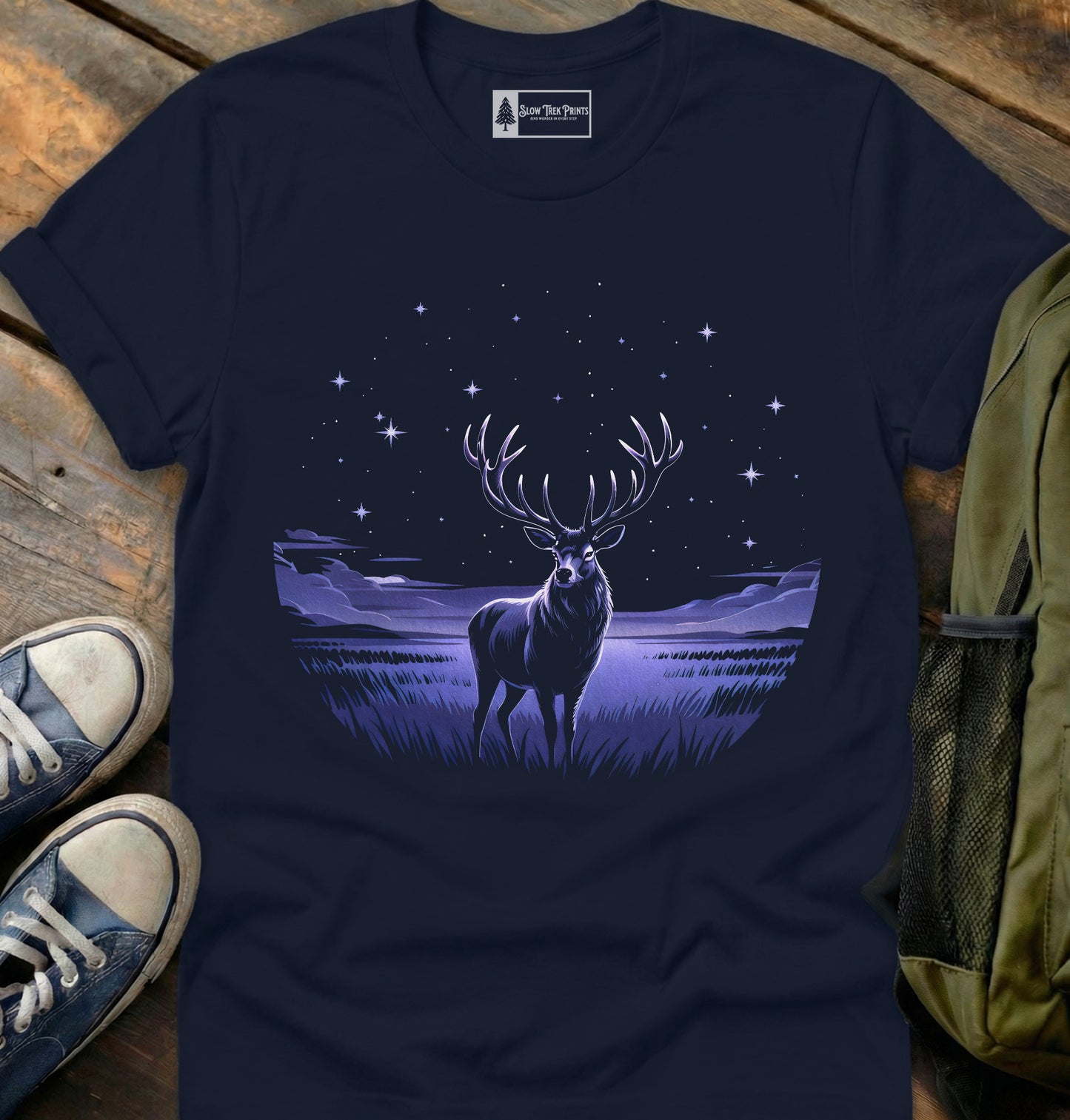 Stargazer Stag T-Shirt