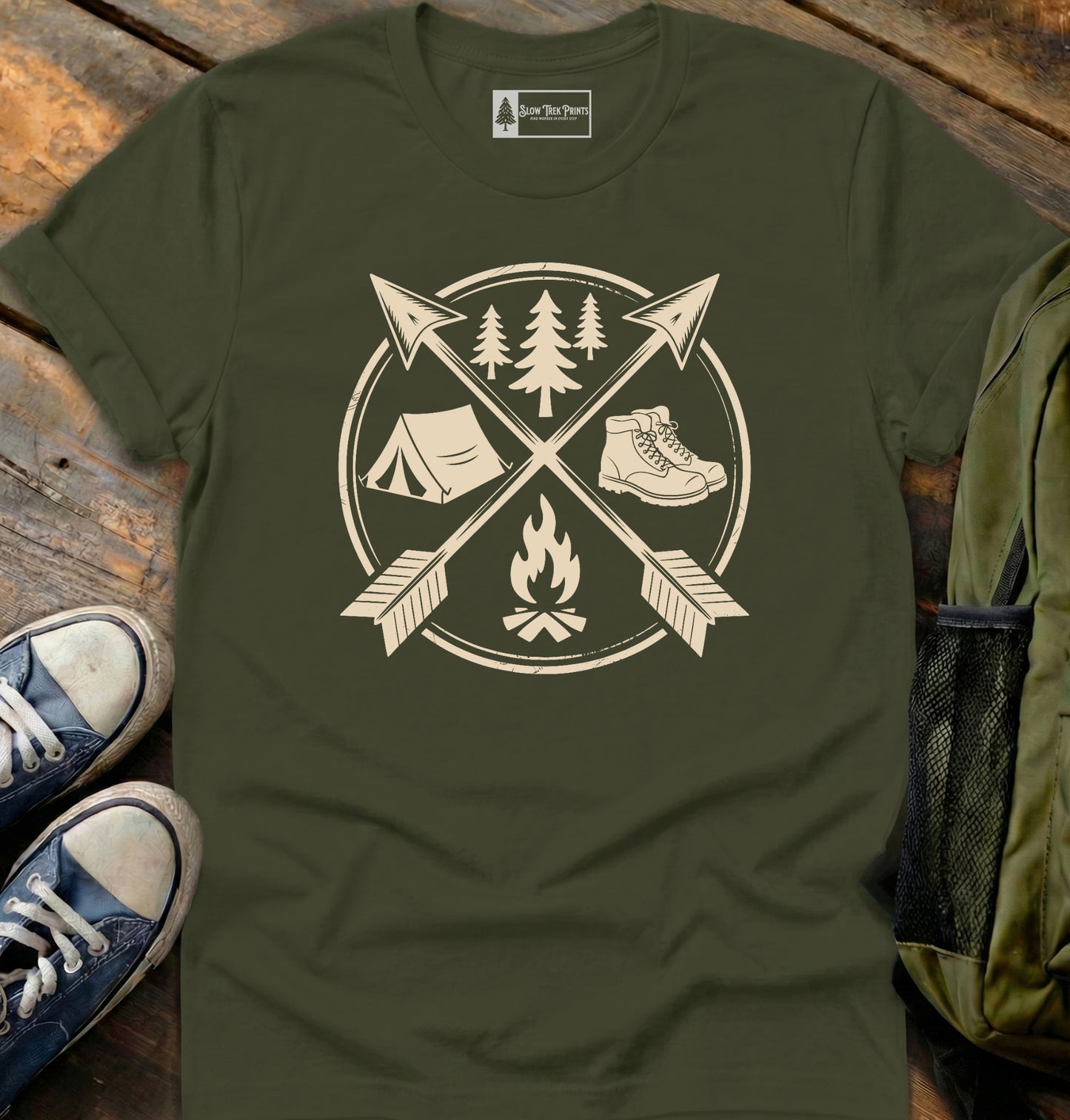 Campfire Compass T-Shirt