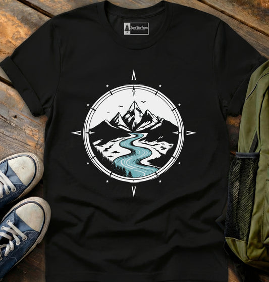 Winding River Compass T-Shirt