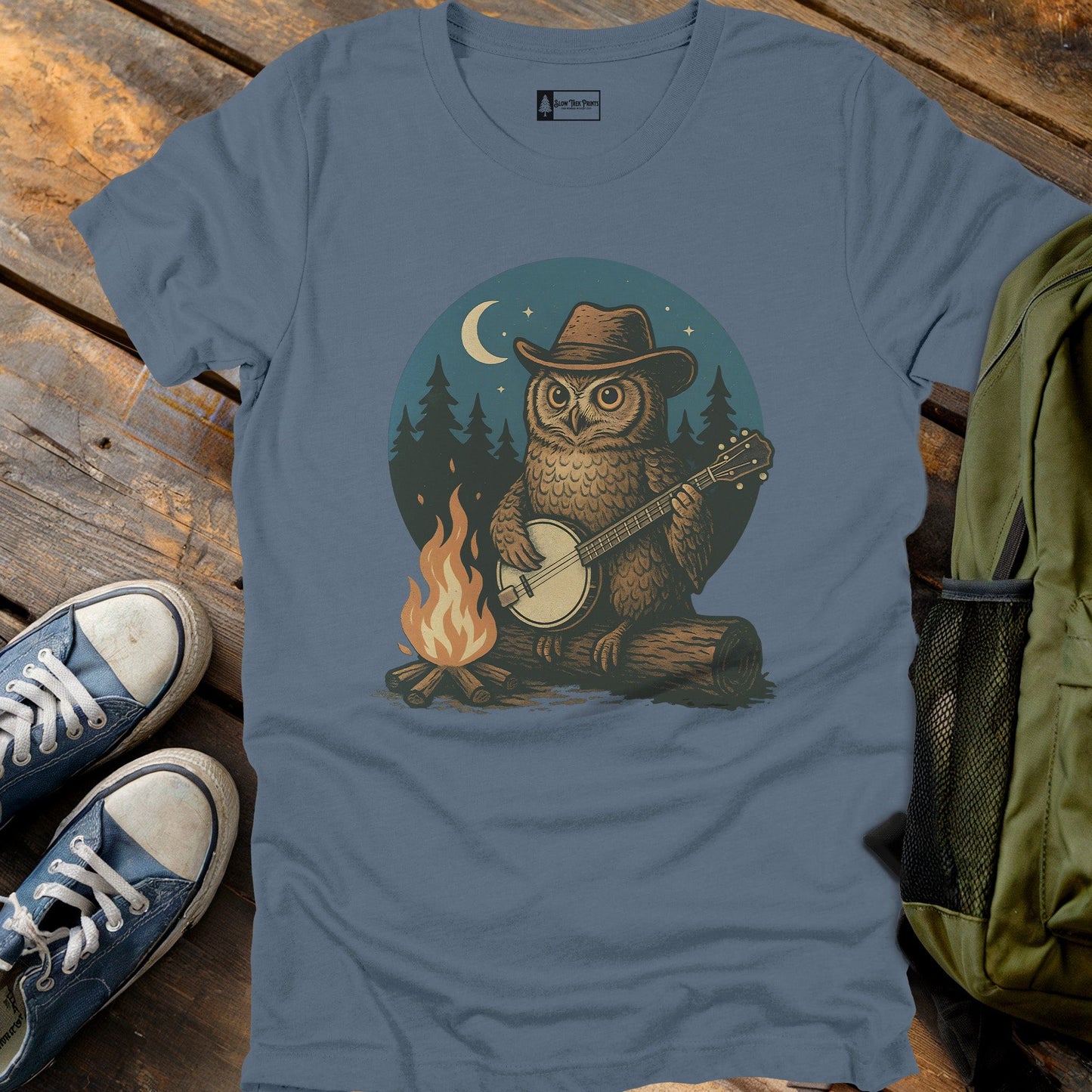 Banjo Owl T-Shirt