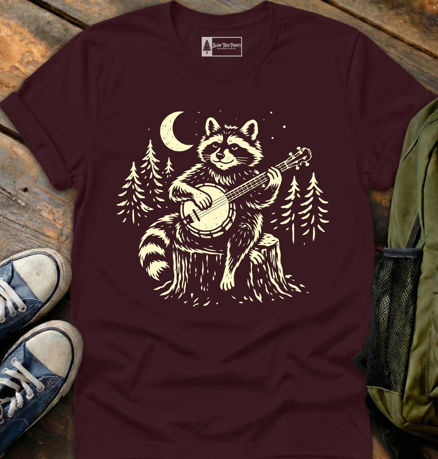Banjo Raccoon T-Shirt