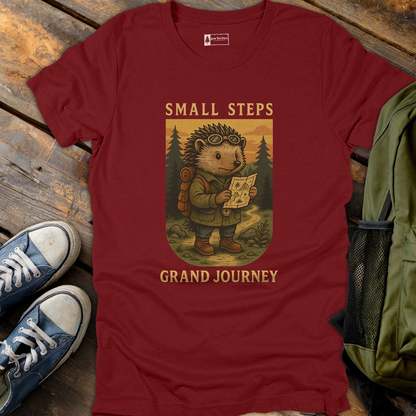 Small Steps Grand Journey T-Shirt