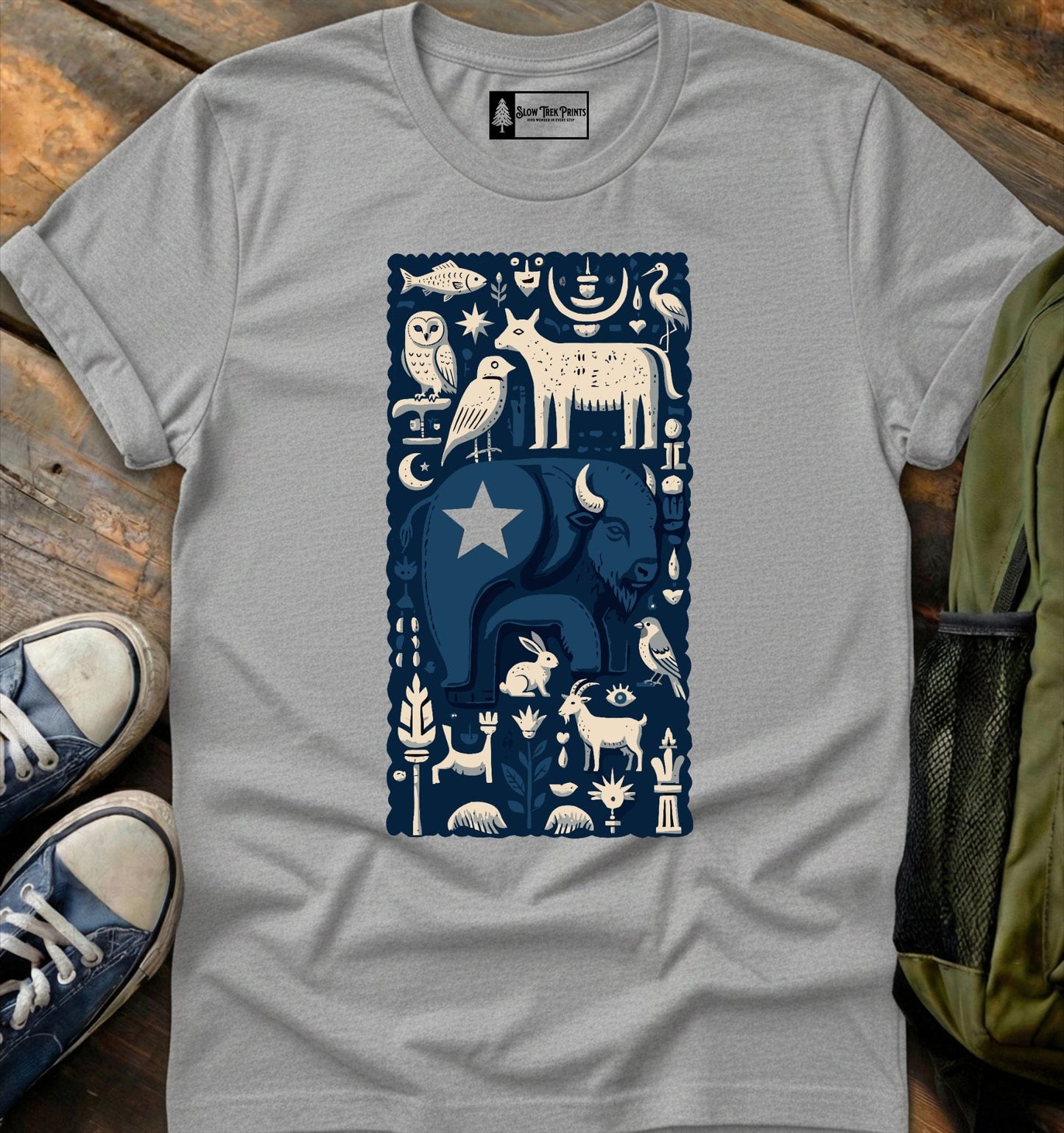Bison Totem T-Shirt