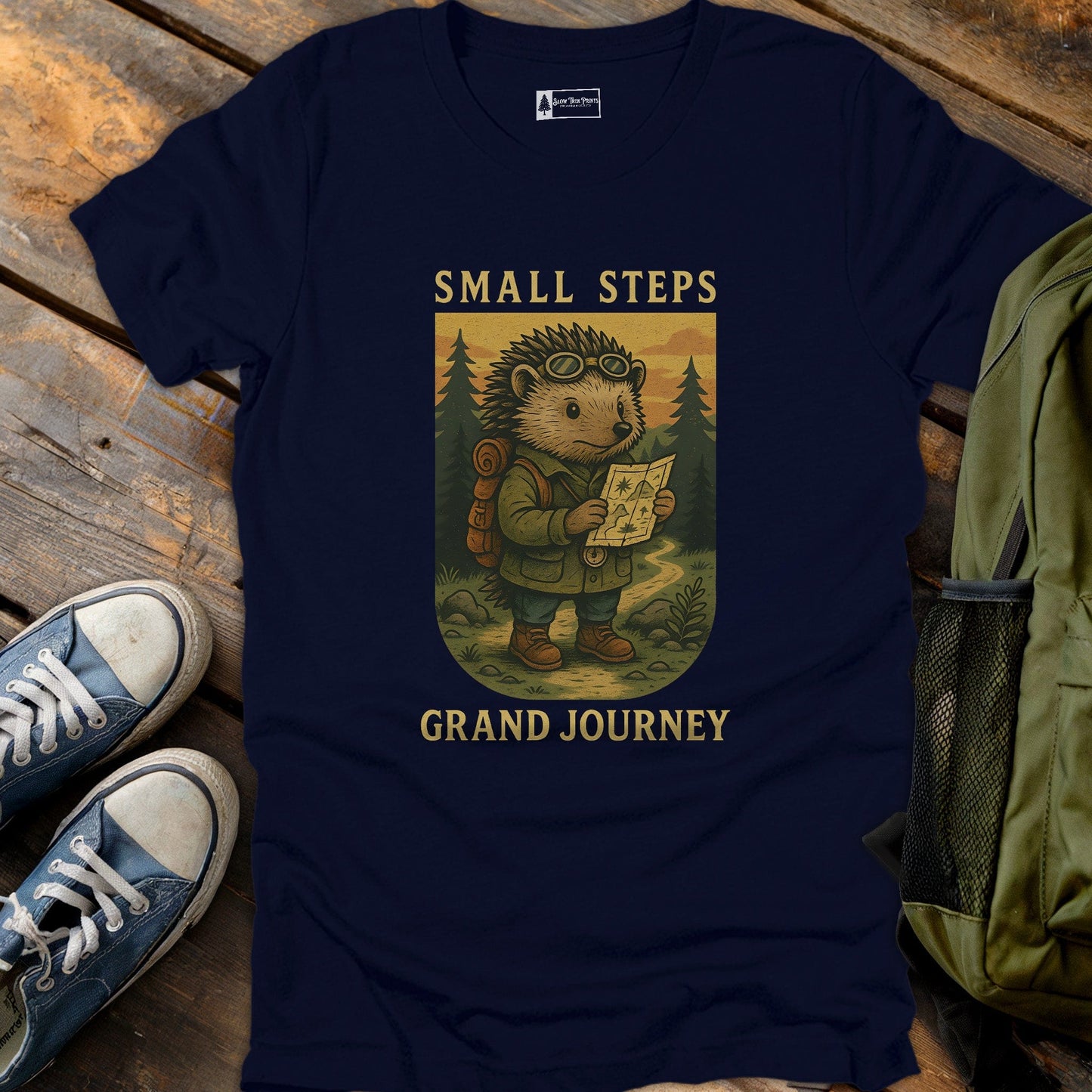 Small Steps Grand Journey T-Shirt