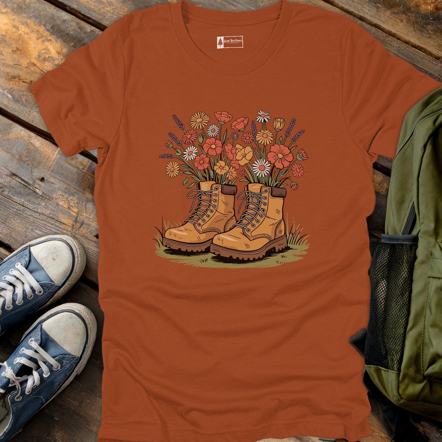 Blooming Boots T-Shirt