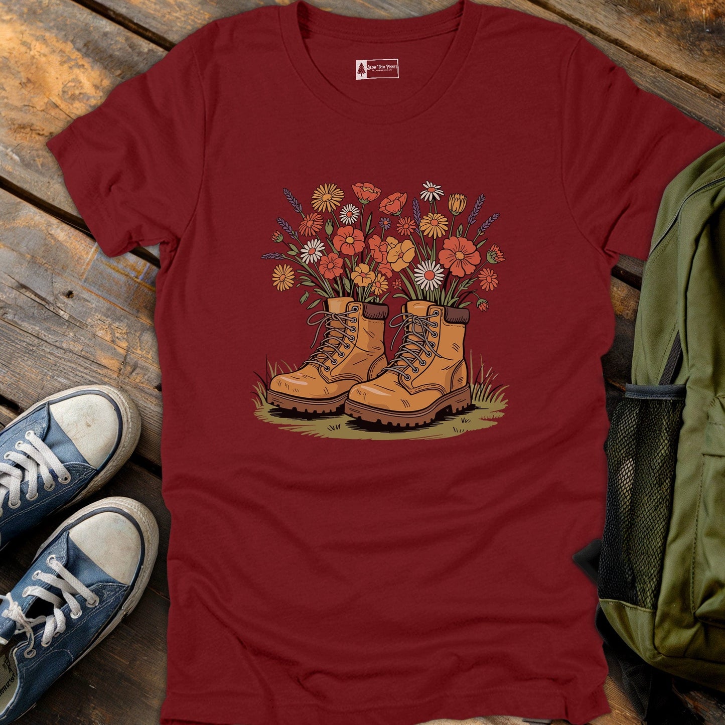 Blooming Boots T-Shirt