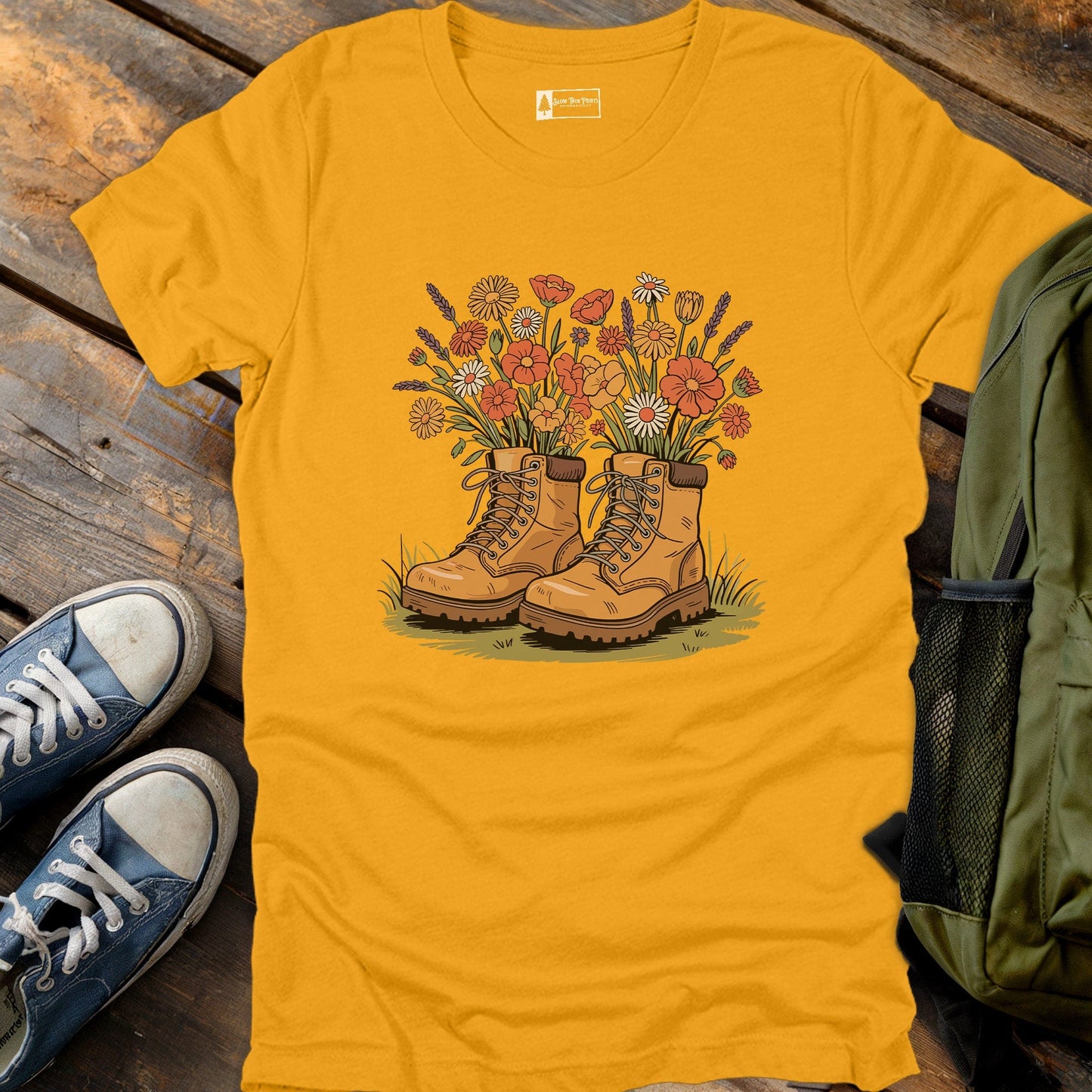 Blooming Boots T-Shirt