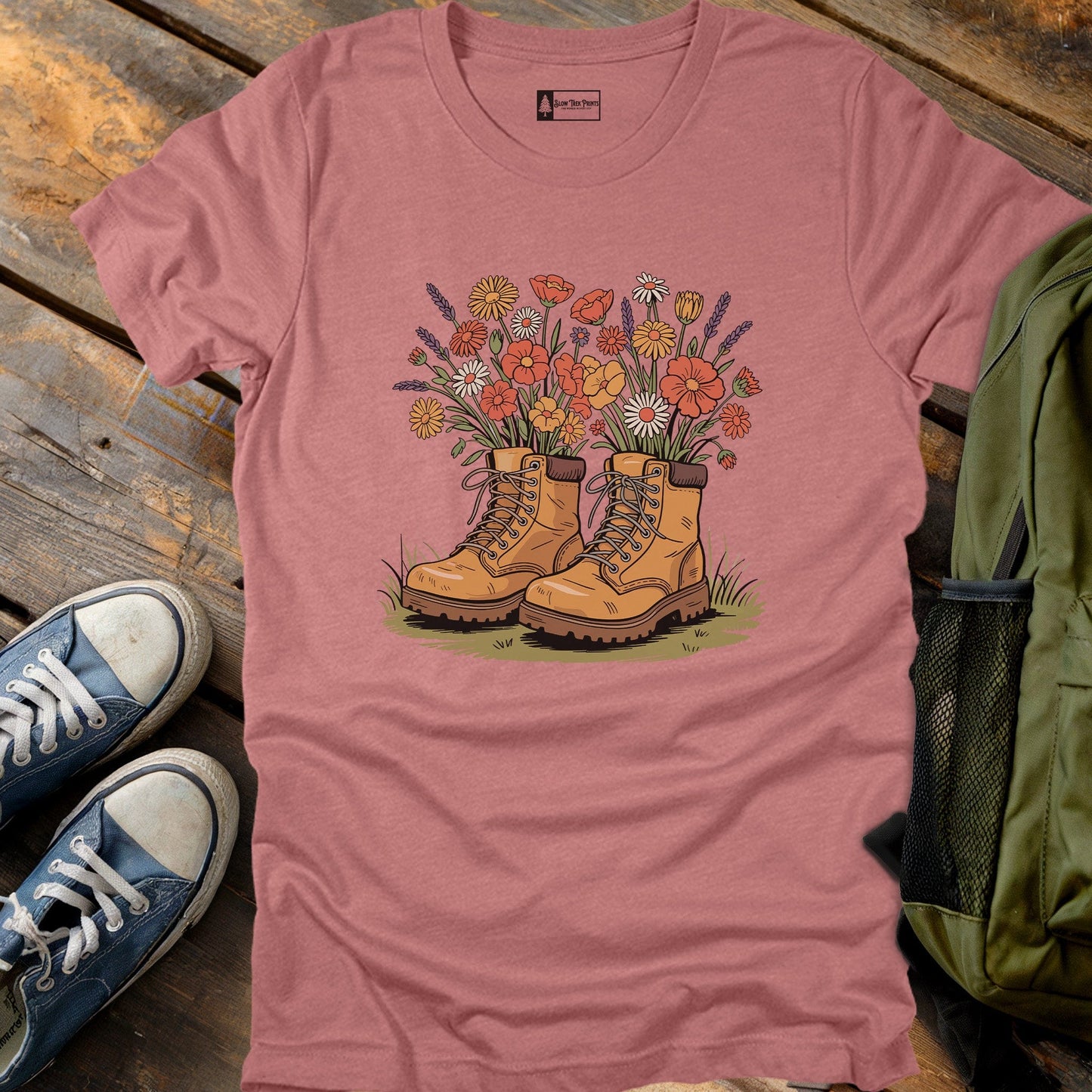 Blooming Boots T-Shirt