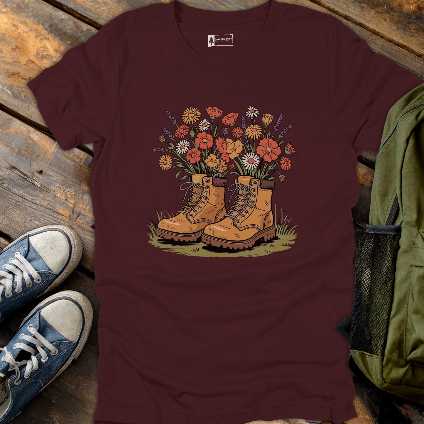 Blooming Boots T-Shirt