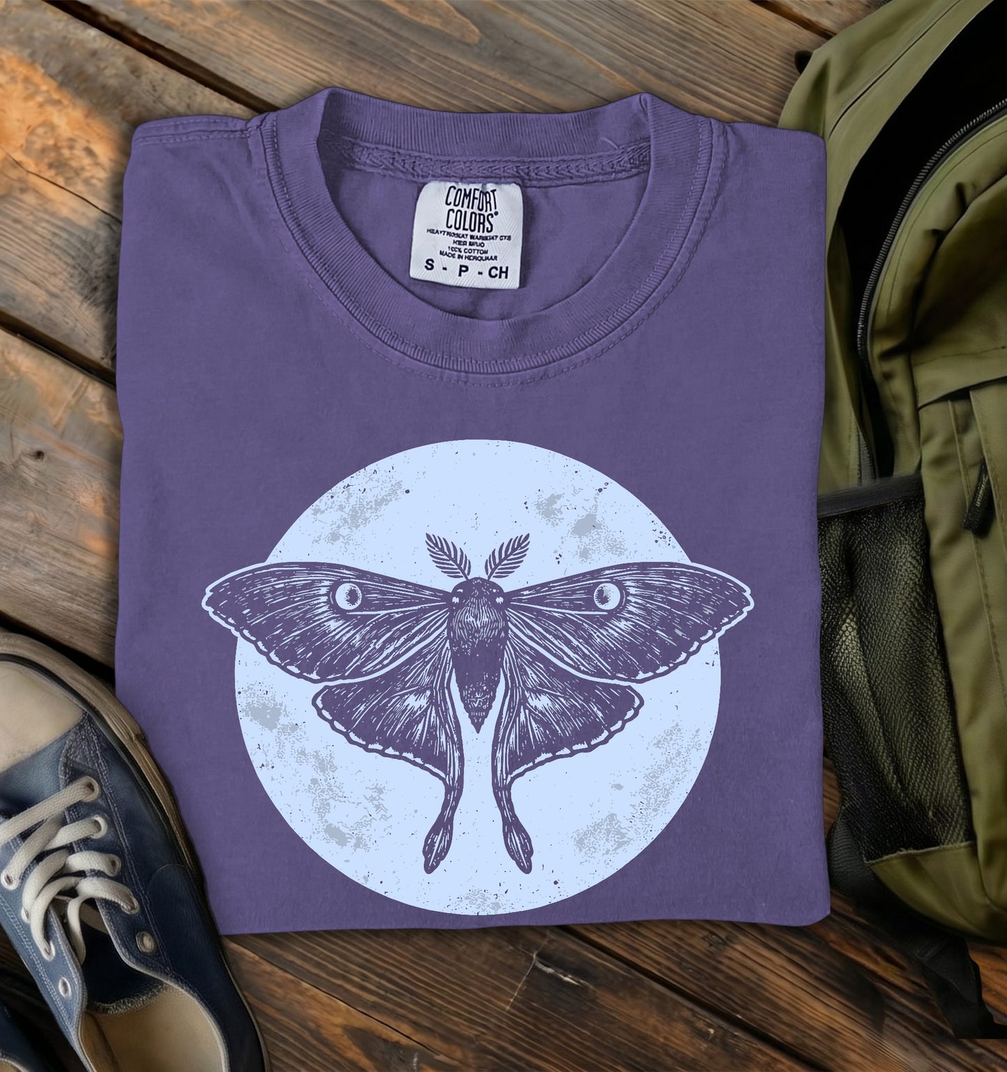 Lunar Moth Comfort Colors T-Shirt