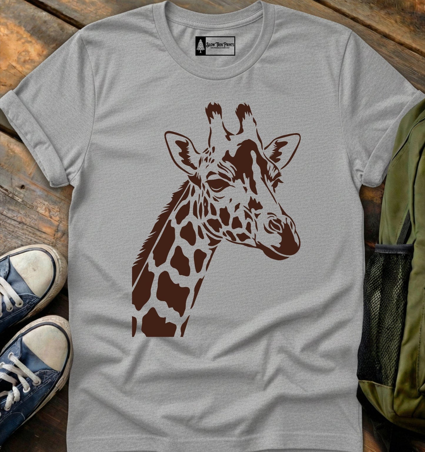 Giraffe  Portrait T-Shirt