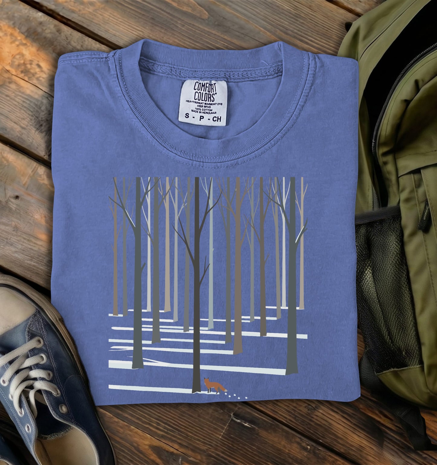 Winter Fox Comfort Colors T-Shirt