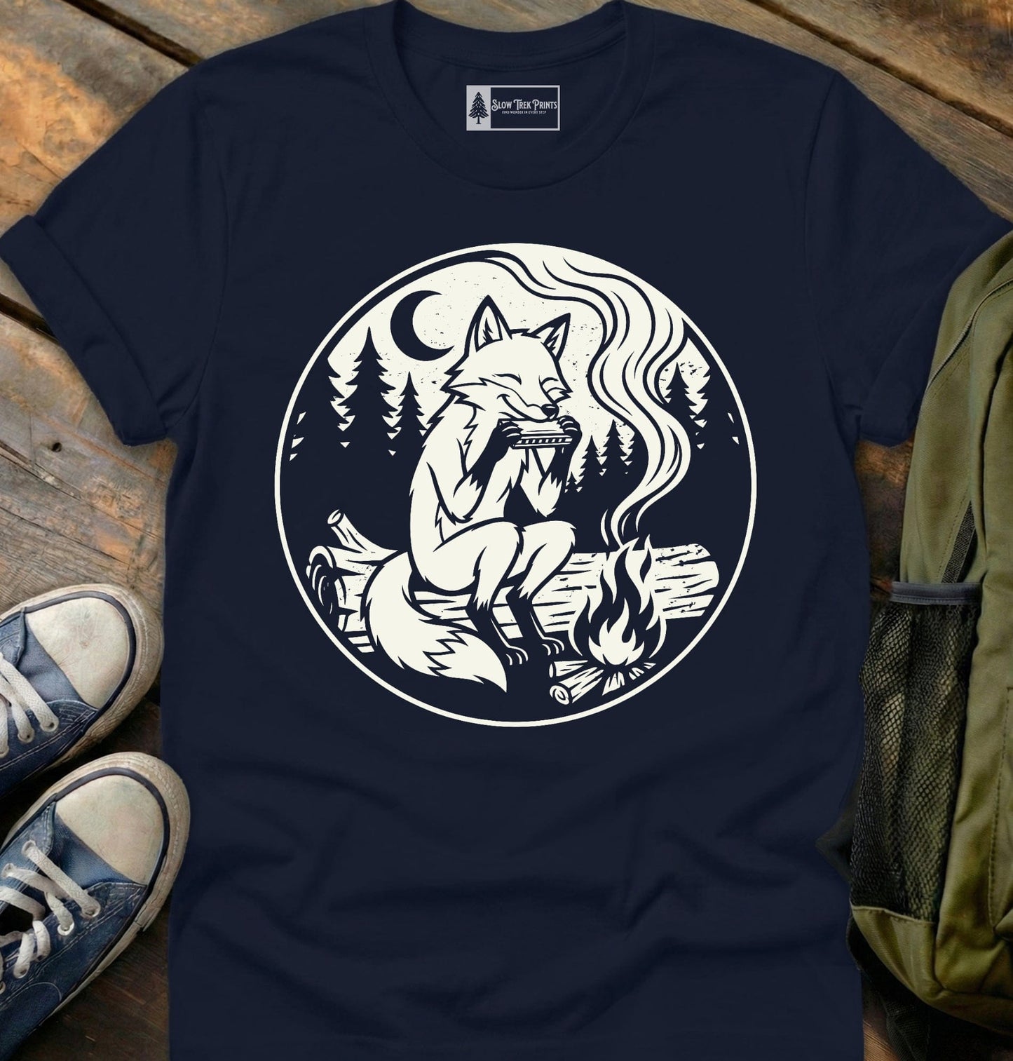 Fox Harmonica T-Shirt
