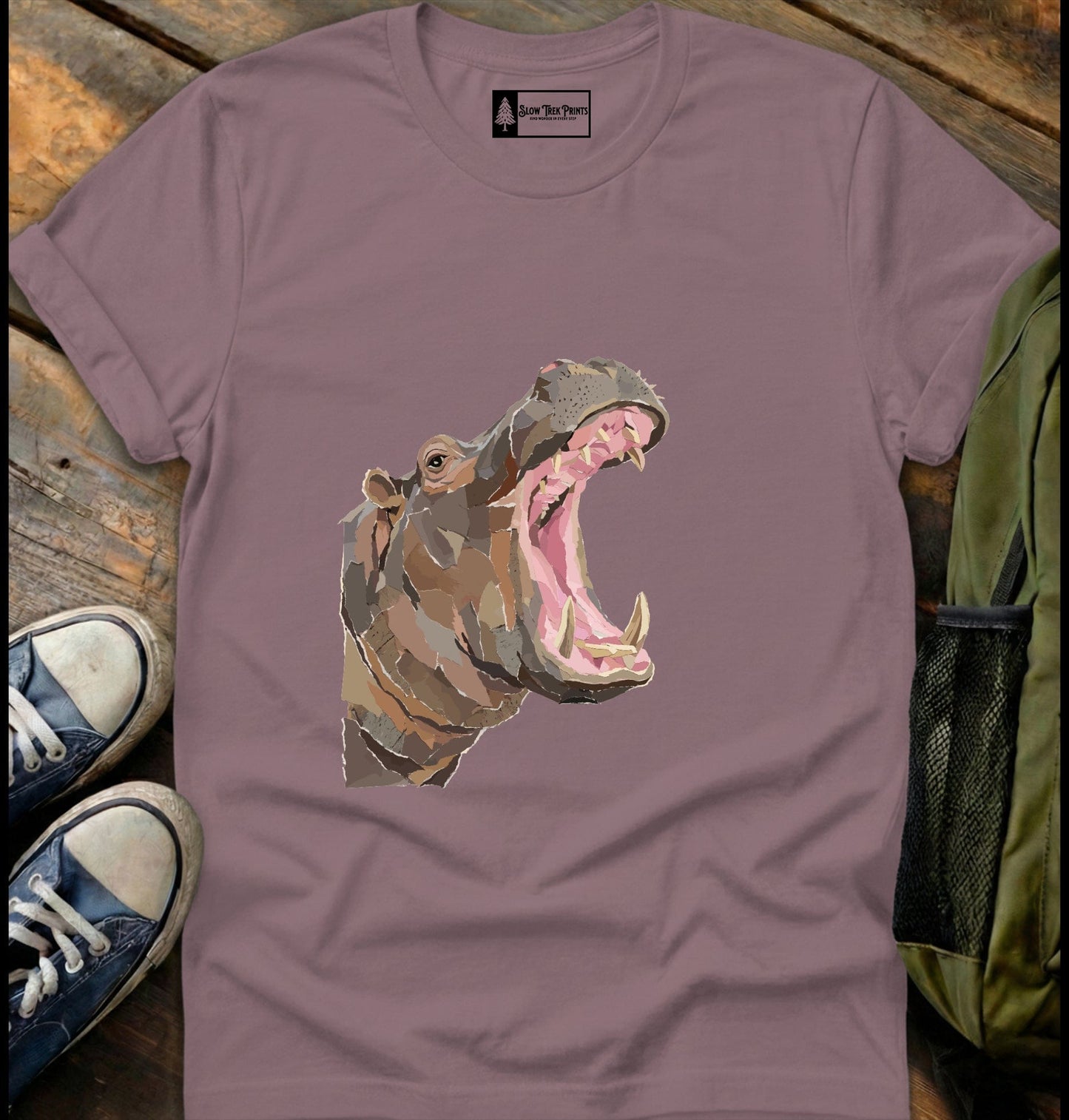 Roaring Hippo T-Shirt