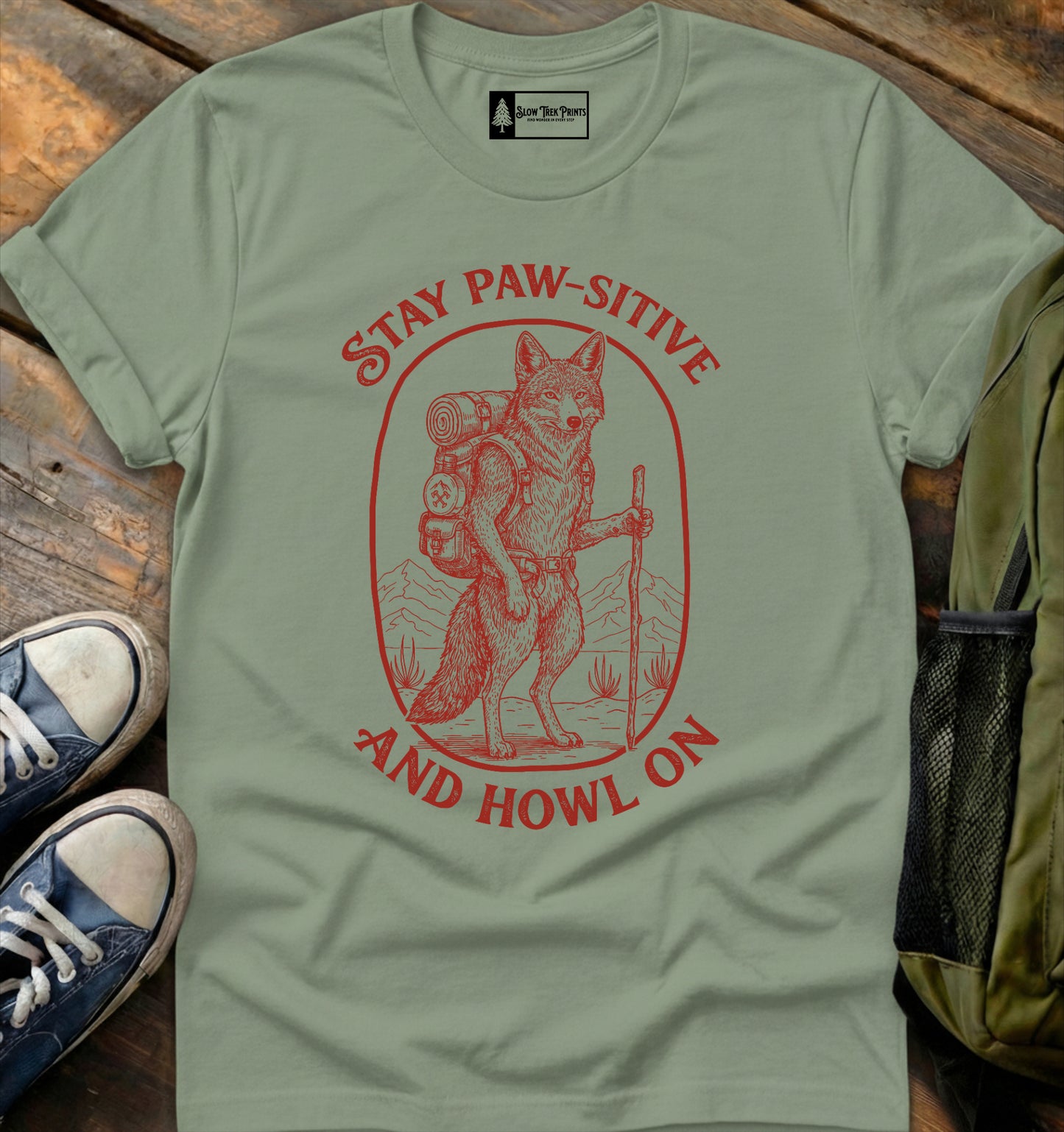 Stay Paw-sitive T-Shirt